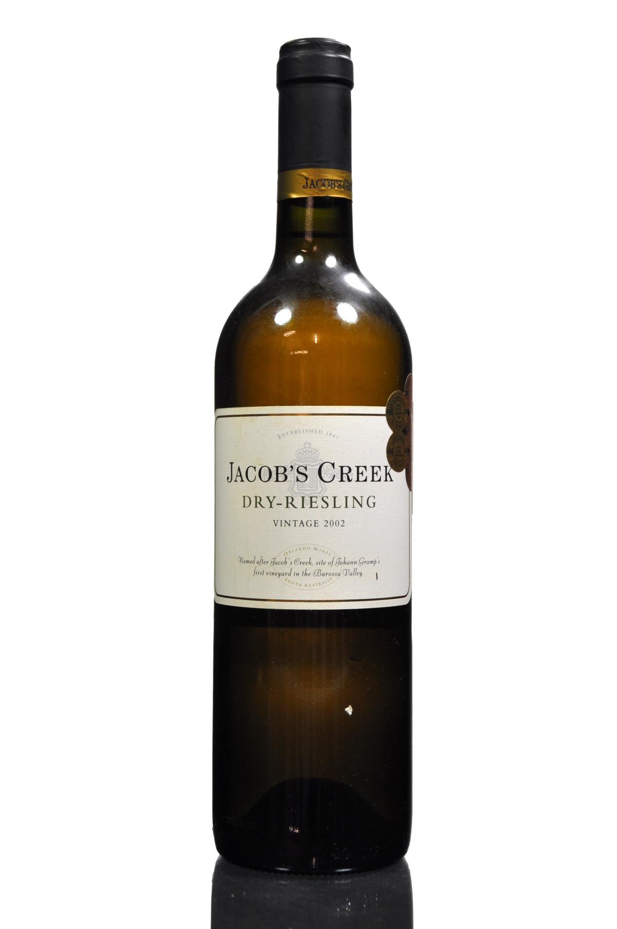 Jacobs Creek Dry Riesling 2002