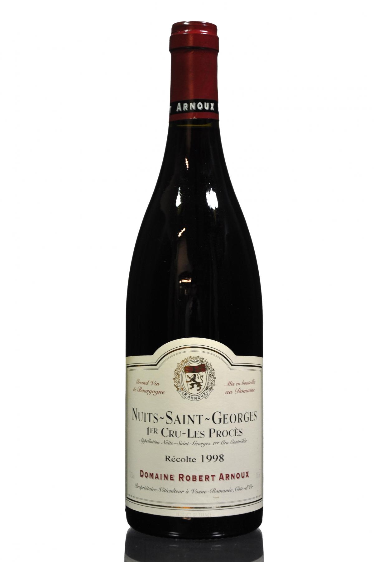 Domaine Robert Arnoux - 1er Cru Les Proces - Nuit Saint Georges 1998
