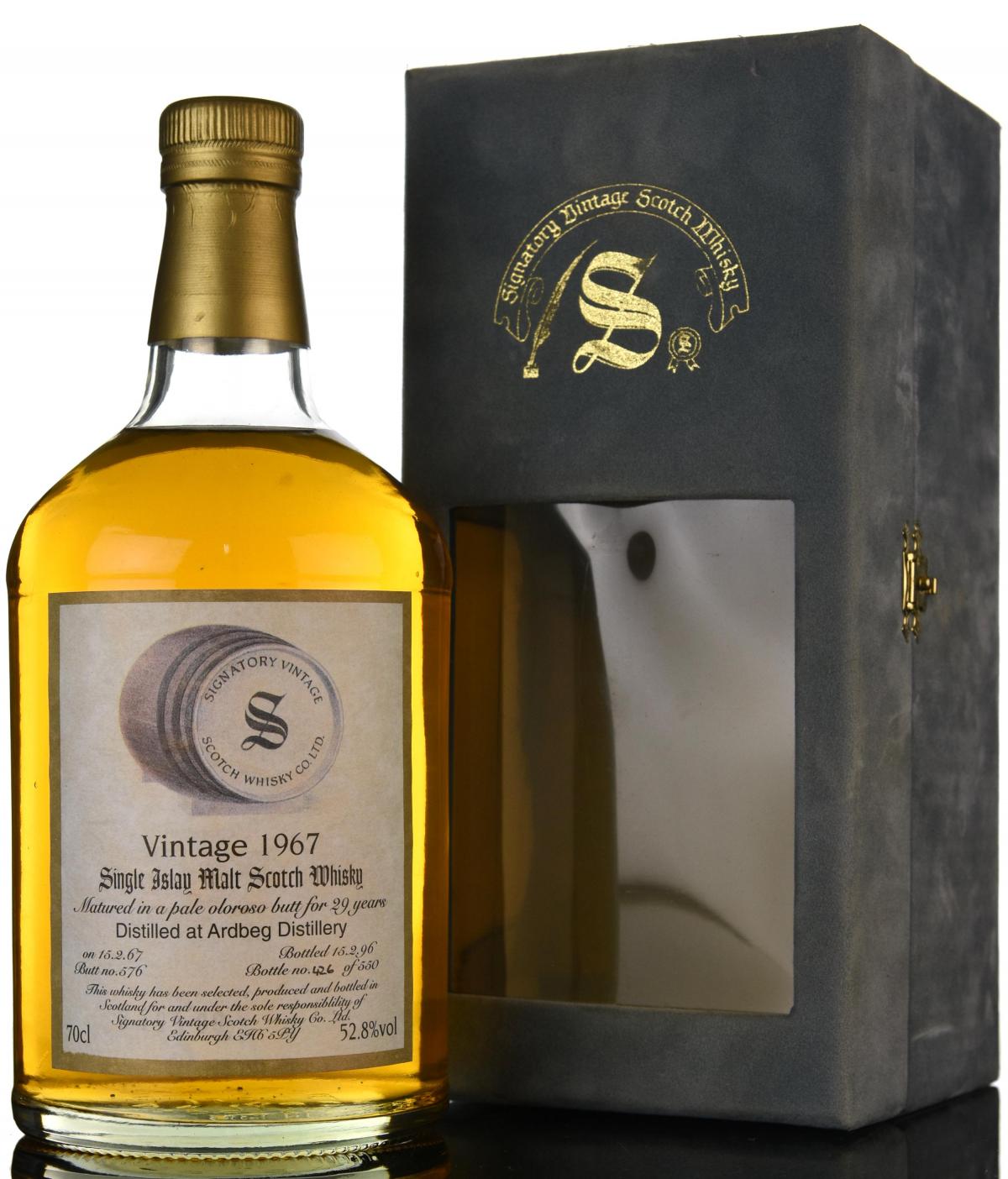 Ardbeg 1967-1996 - 29 Year Old - Signatory Vintage