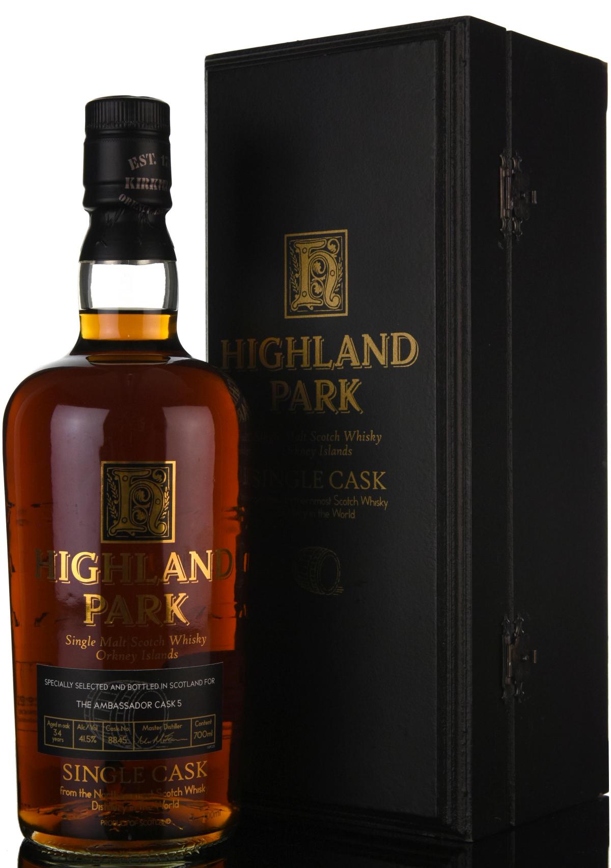 Highland Park 34 The Ambassador Cask