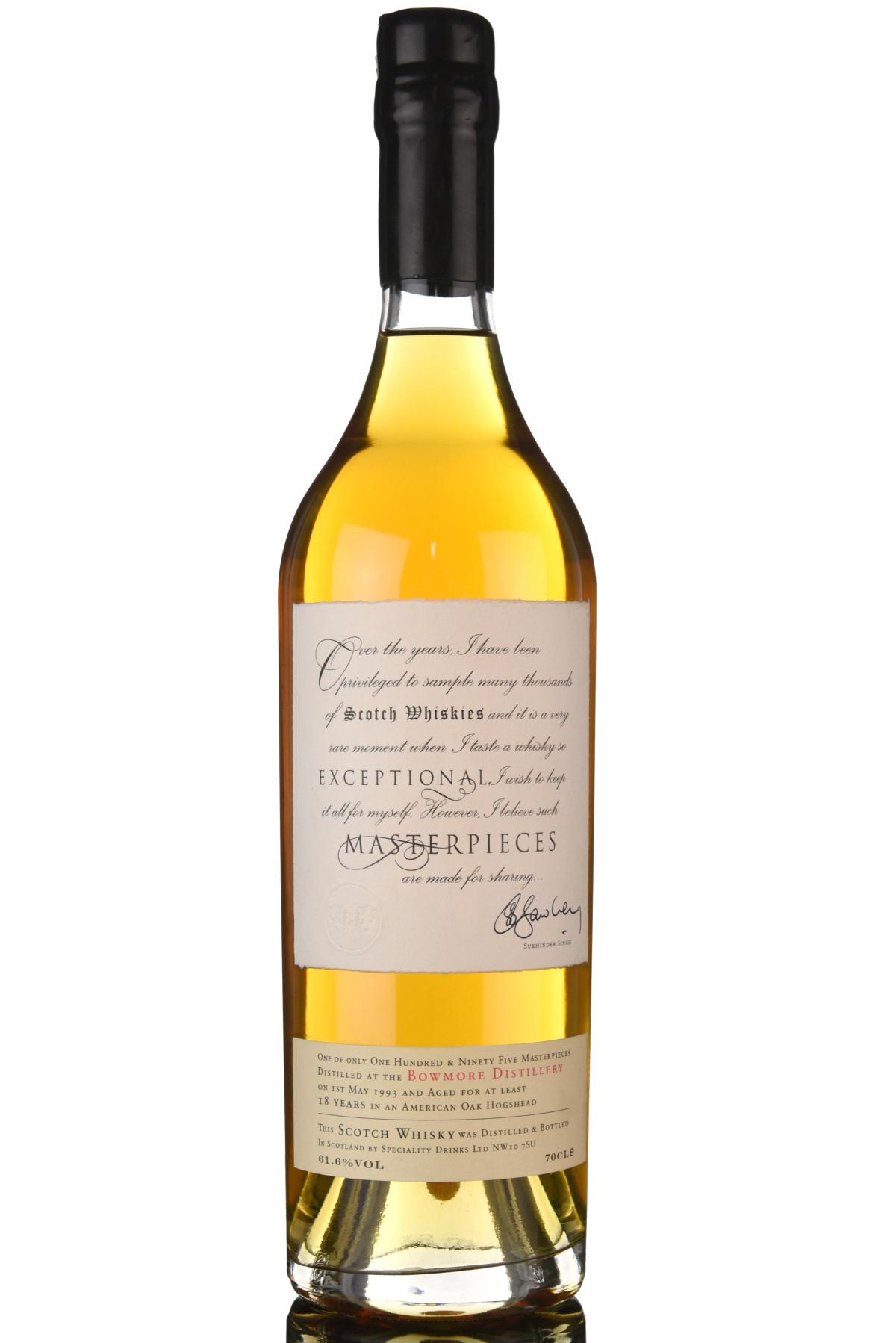 Bowmore 1993 - 18 Year Old