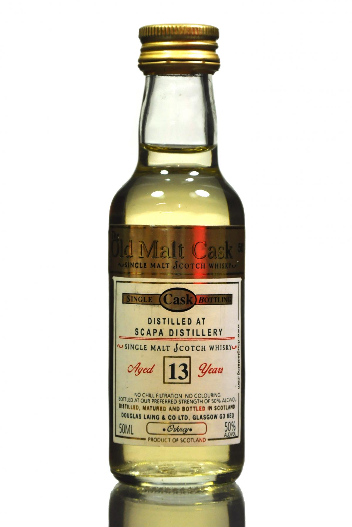 Scapa 13 Year Old - Douglas Laing Old Malt Cask Miniature