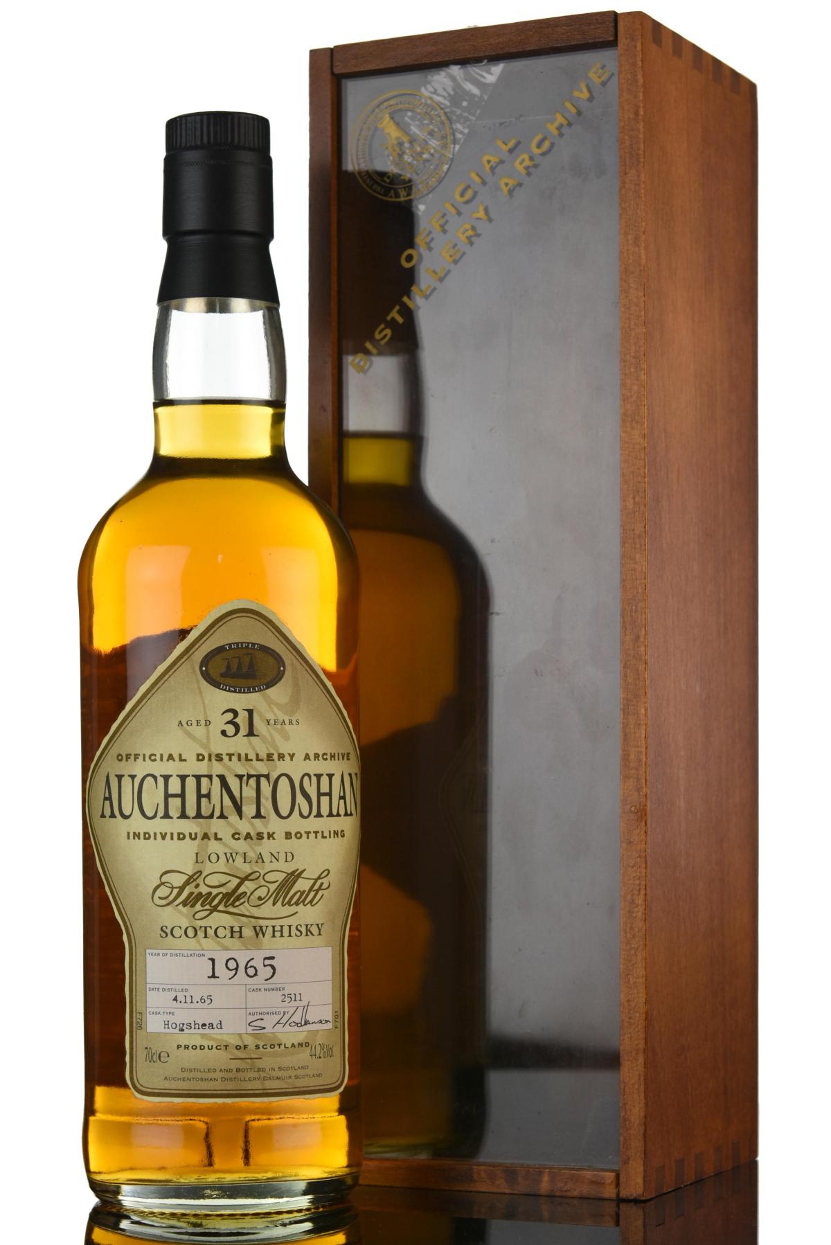 Auchentoshan 1965 - 1997 31 Cask 2511