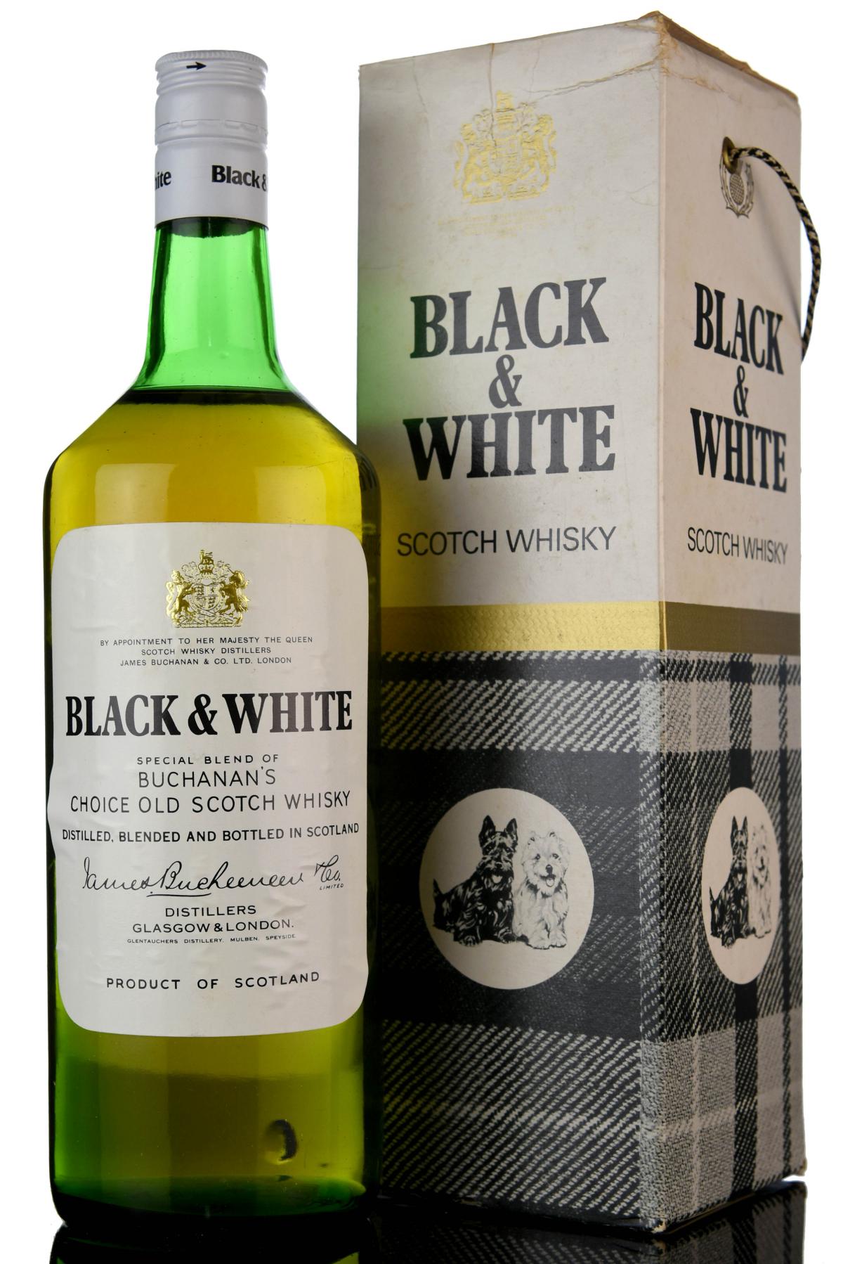 Black & White - 1970s - 1 Litre