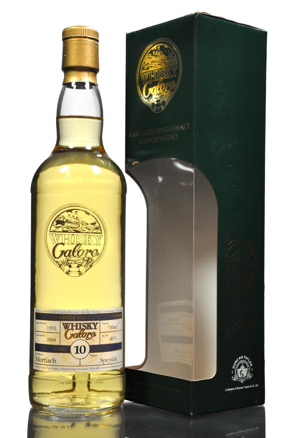 Mortlach 1993-2004 - 10 Year Old - Whisky Galore