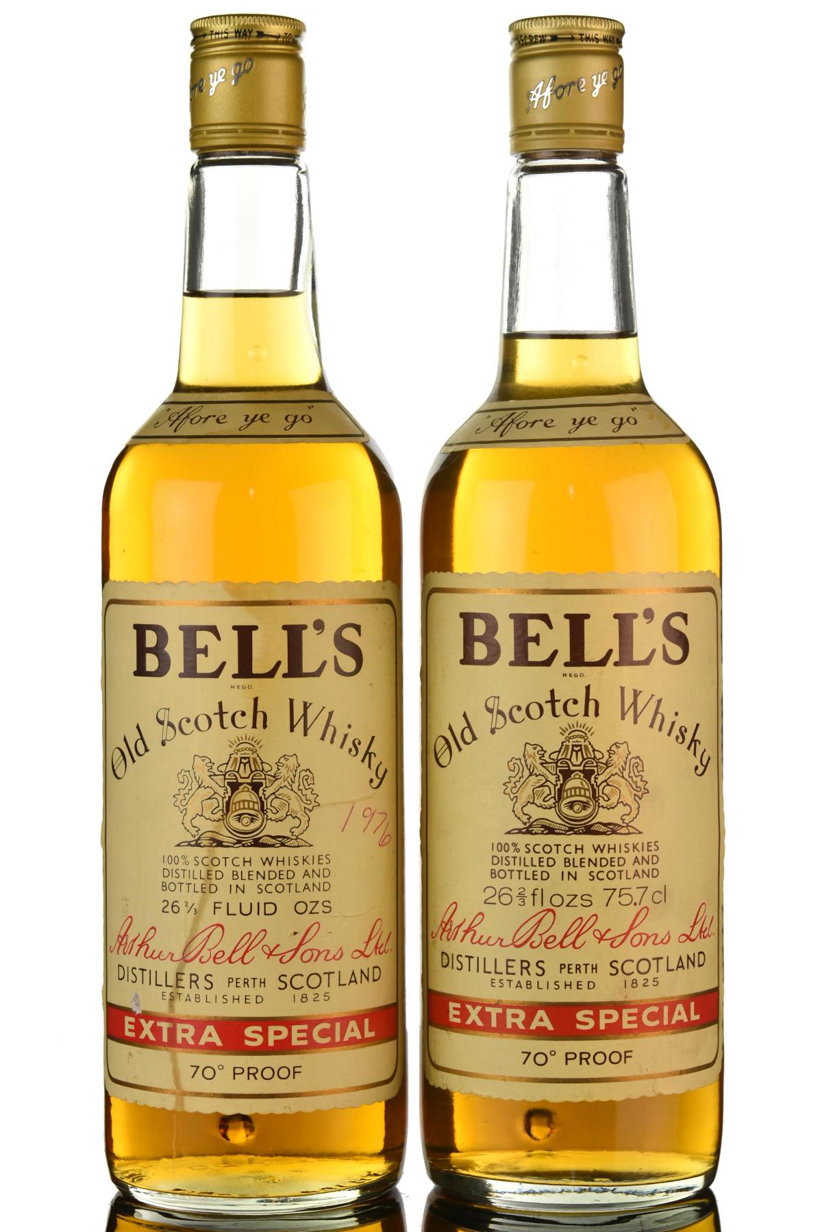 2 x Bells Extra Special - 1970s