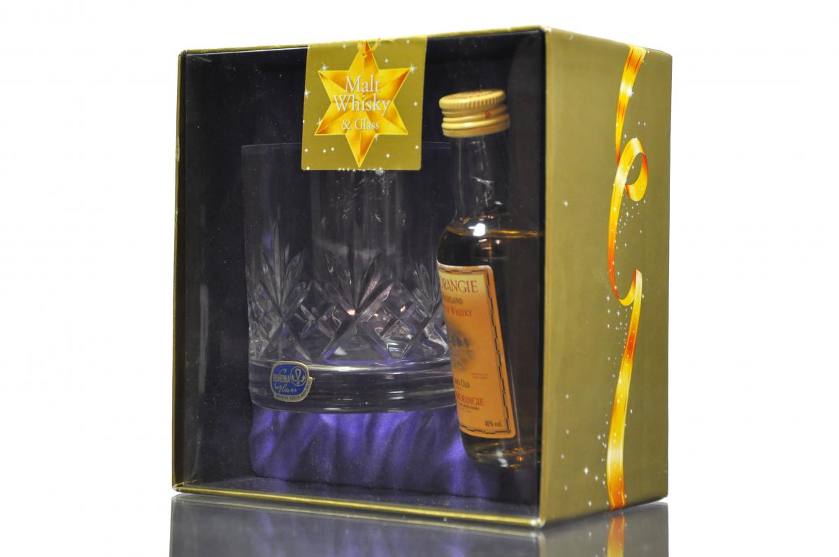 Glenmorangie 10 Year Old Miniature And Glass