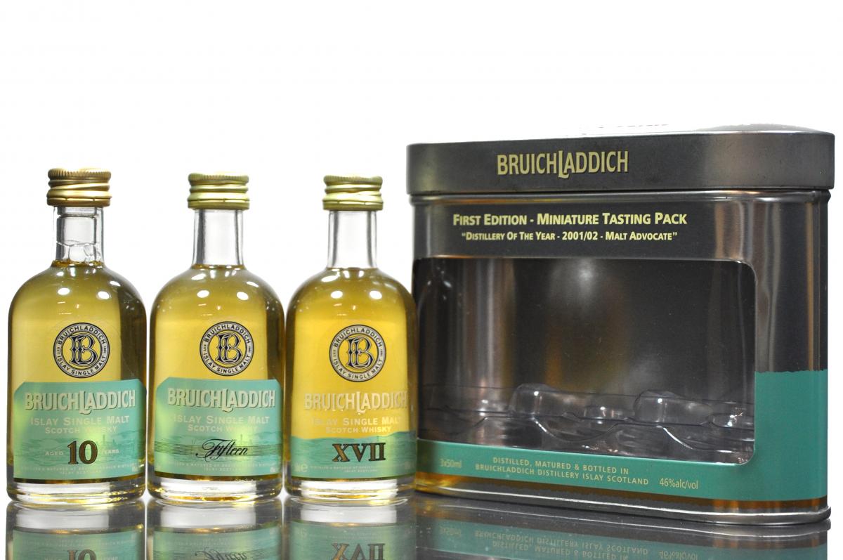 Bruichladdich Miniature Presentation Pack