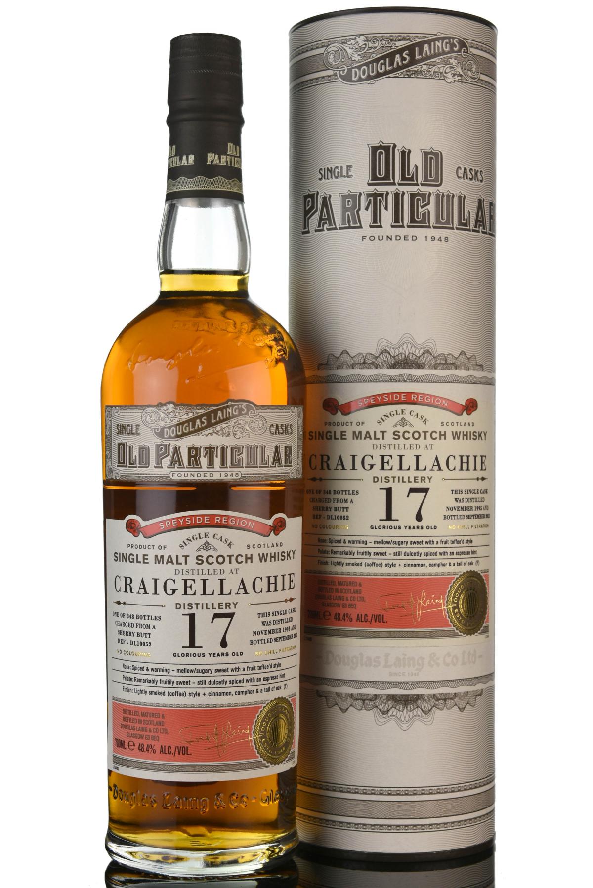 Craigellachie 1995 - 2013 17 Old Particular