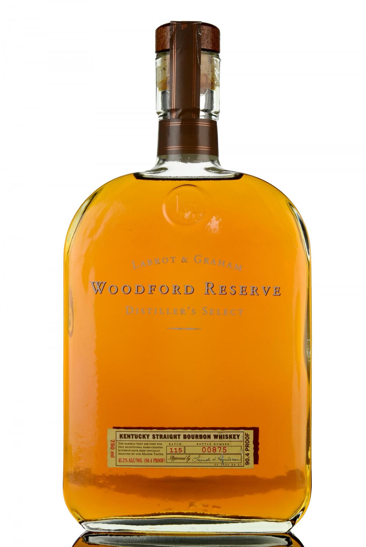 Woodford Reserve Bourbon Batch 115