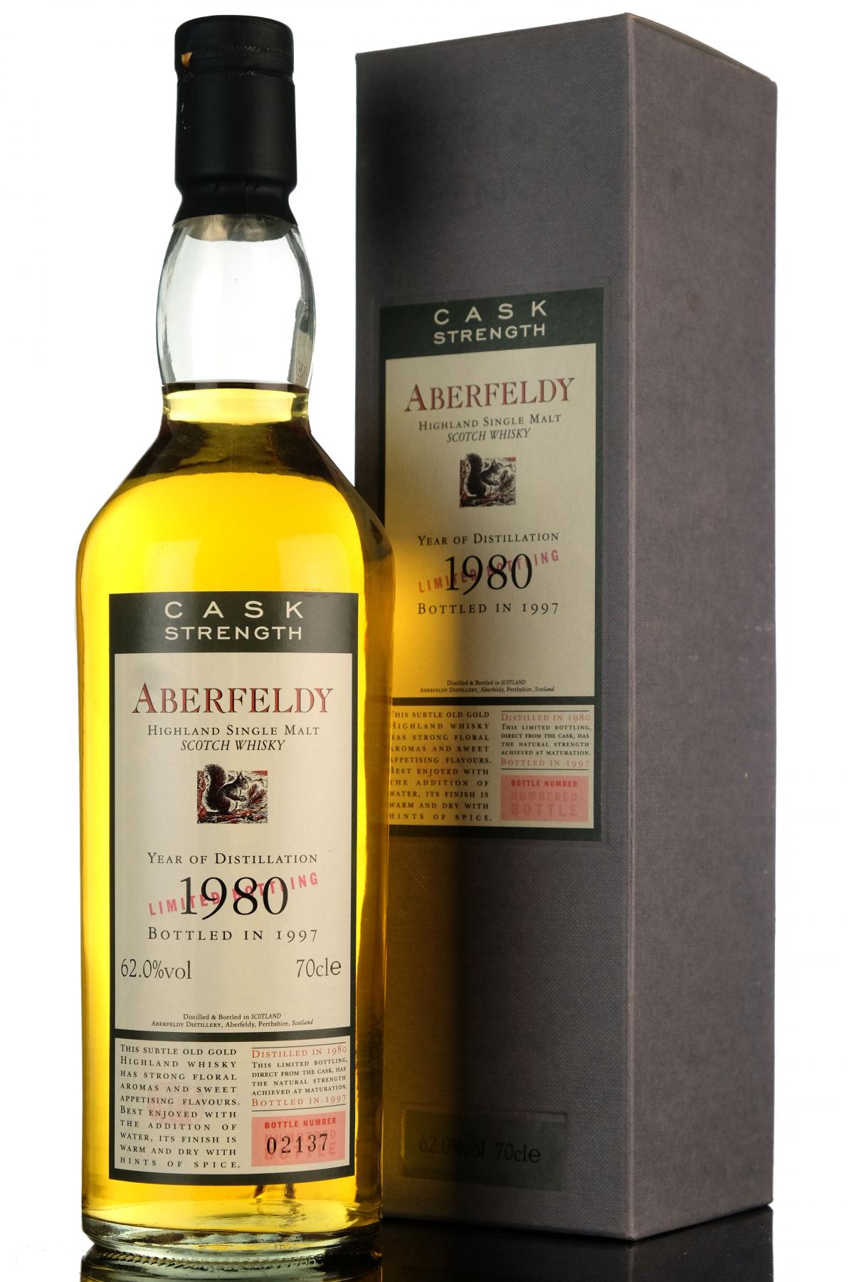 Aberfeldy 1980-1997 - Flora & Fauna - Cask Strength