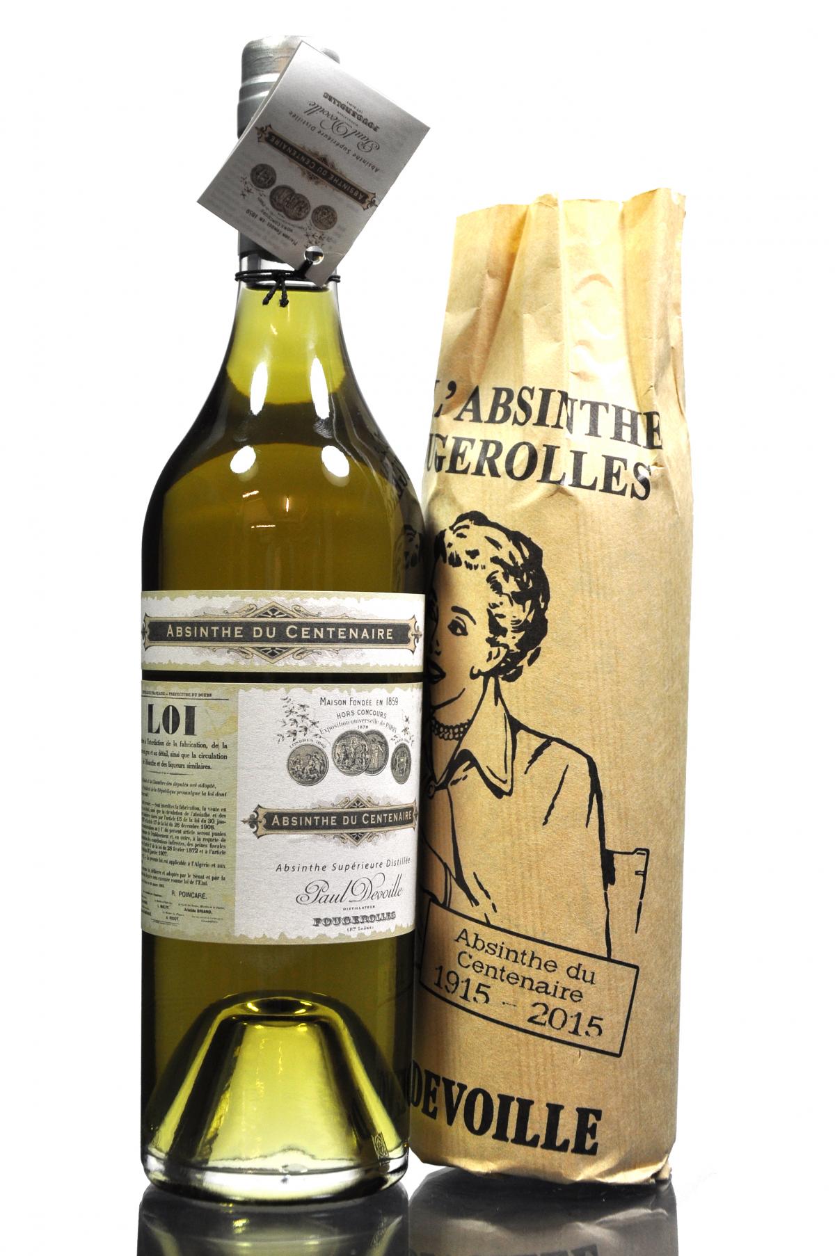 Devoille Absinthe Du Centenaire