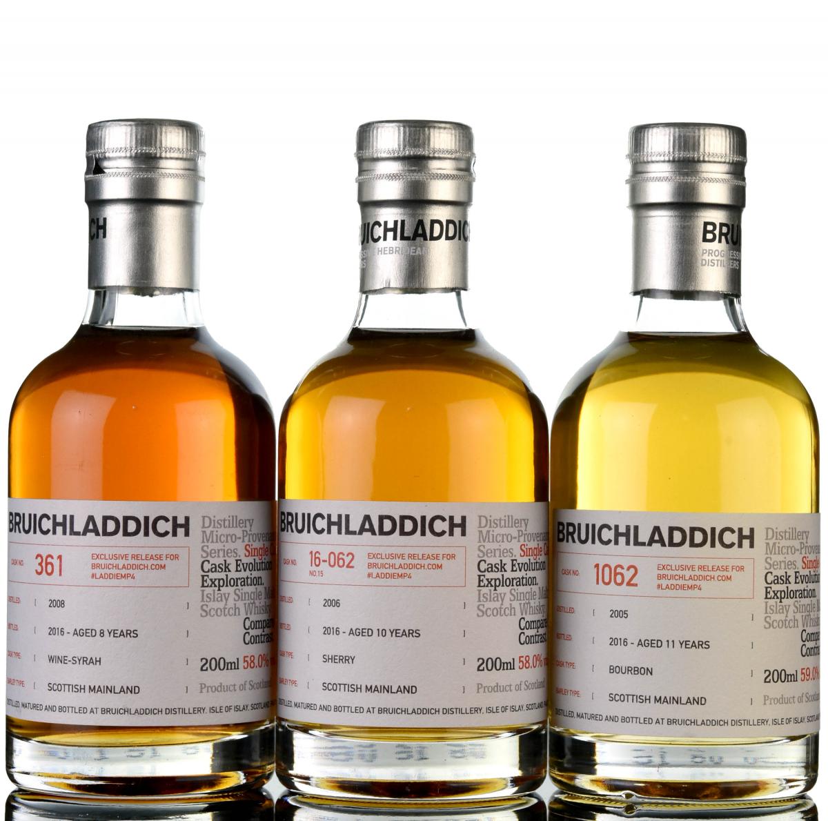 Bruichladdich Micro Provenance Series - Online Tasting