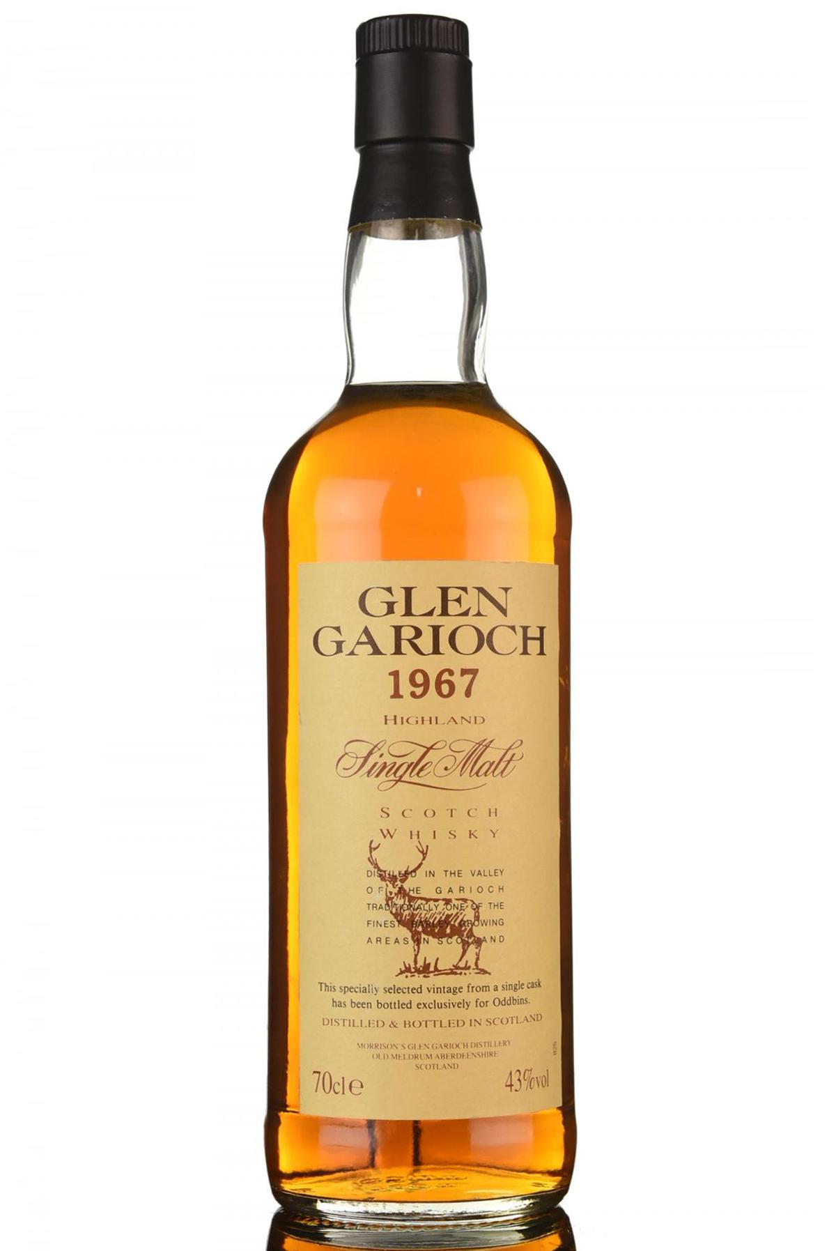 Glen Garioch 1967 - Oddbins Exclusive 1990s