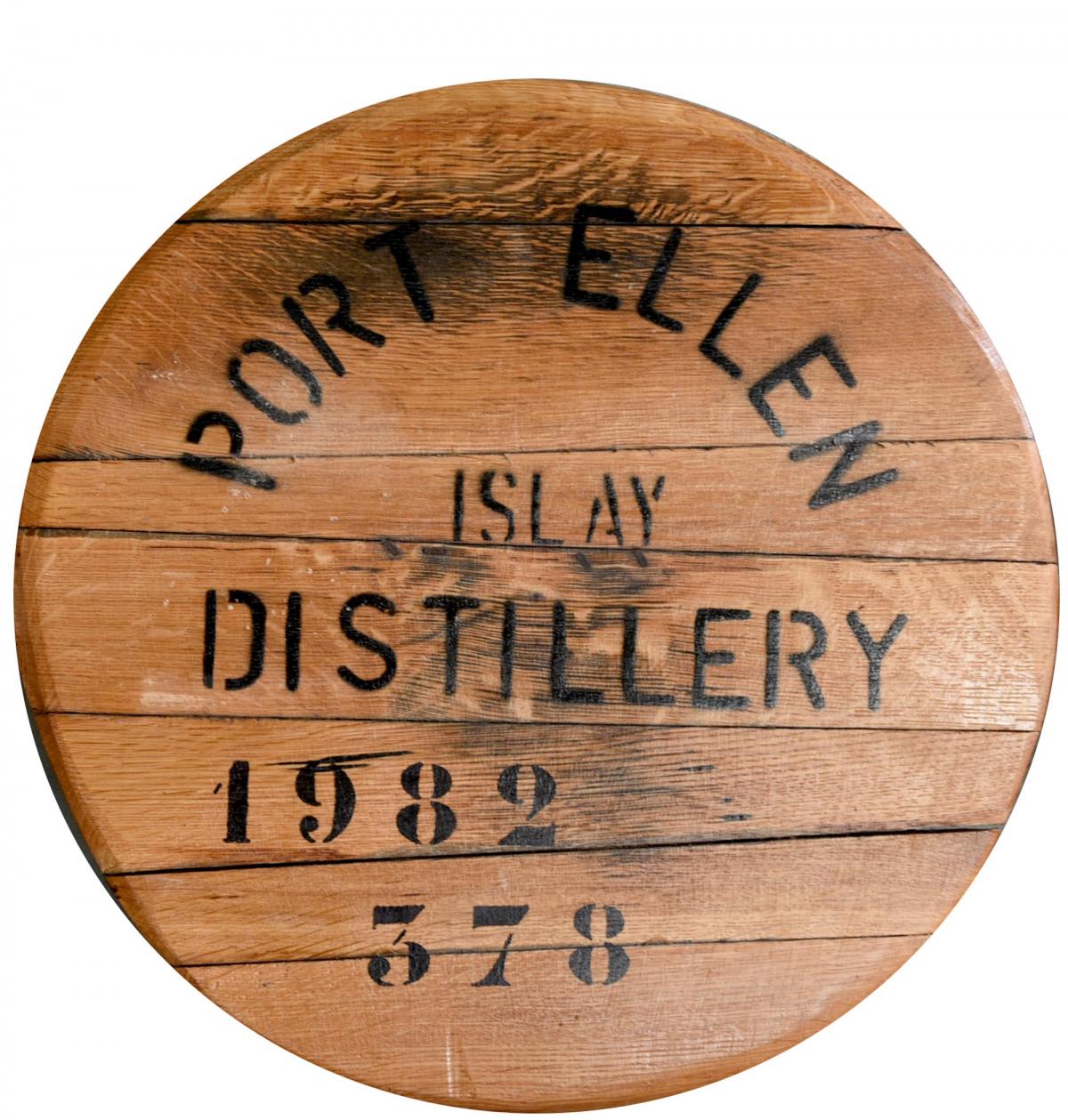 Port Ellen Branded Cask End