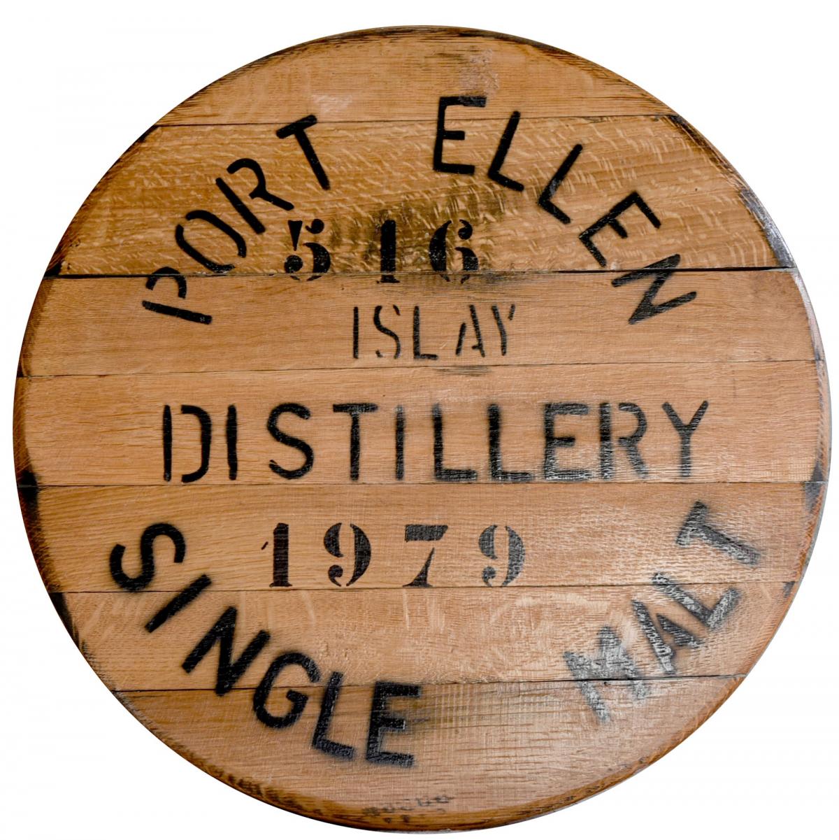 Port Ellen Branded Cask End