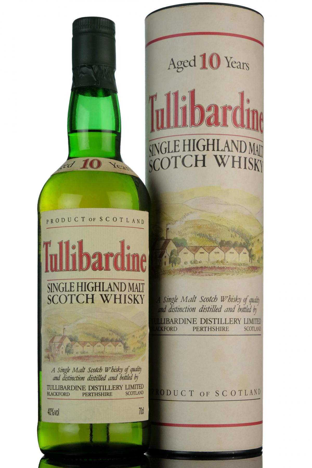 Tullibardine 10 Year Old - Circa 2000