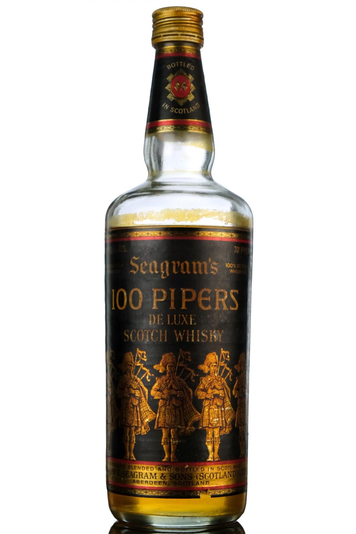 Seagrams 100 Pipers - 1970s