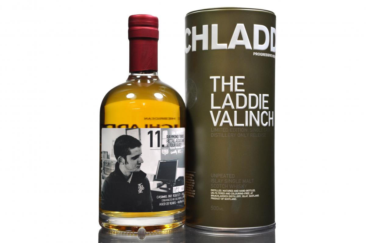 Bruichladdich 1992 - 22 Year Old - Laddie Crew Valinch