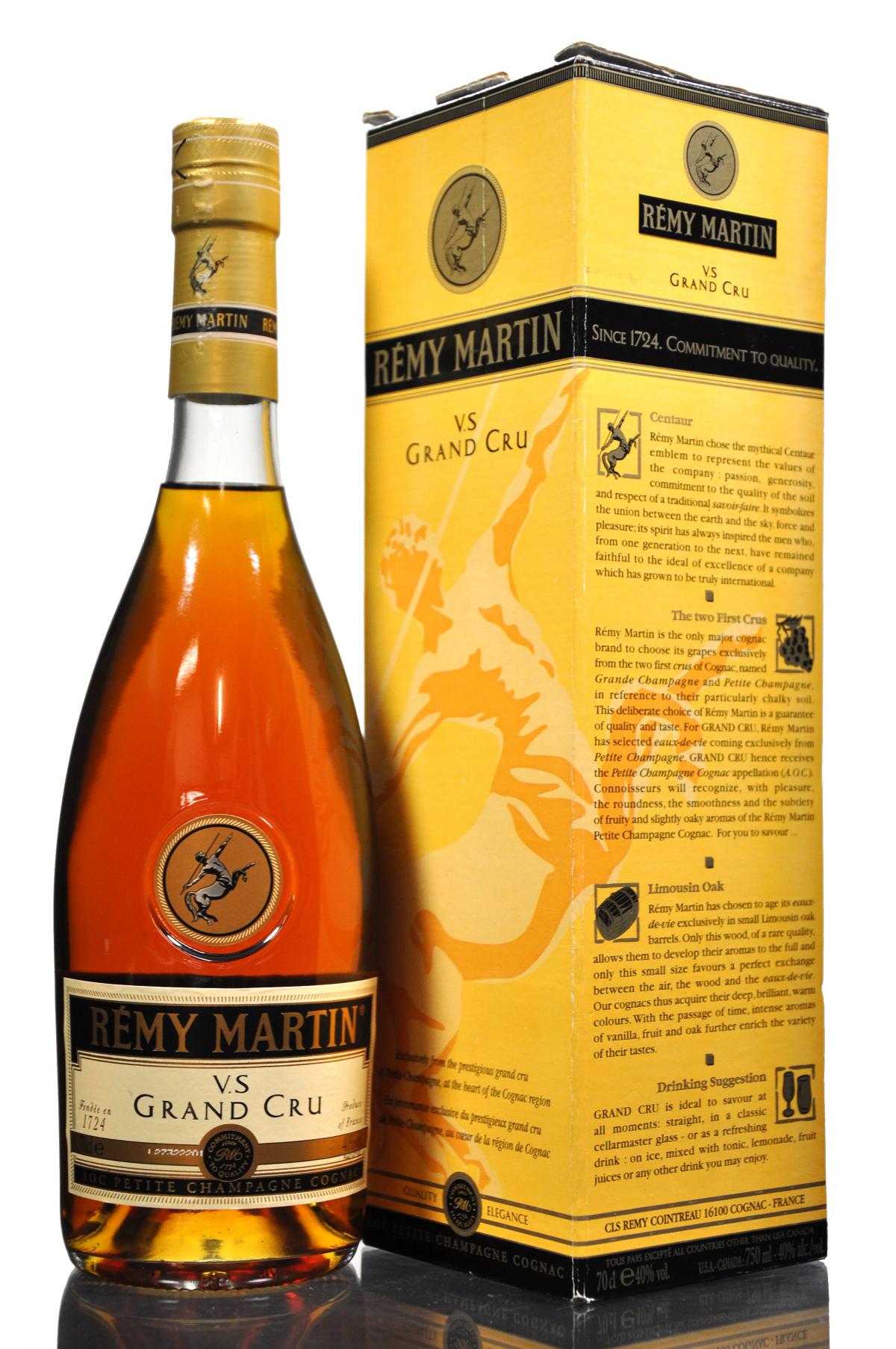 Remy Martin VS Grand Cru - Champagne Cognac