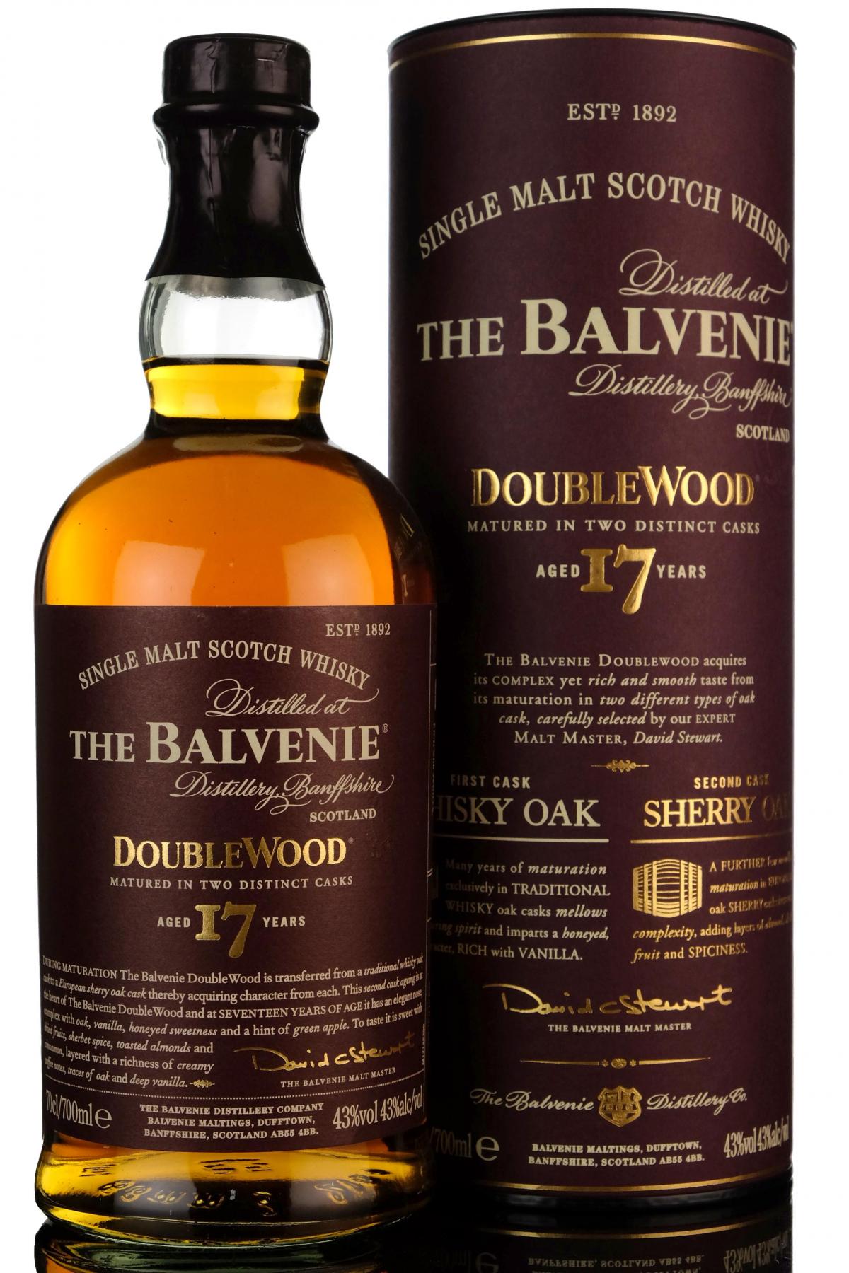 Balvenie 17 Year Old - Doublewood