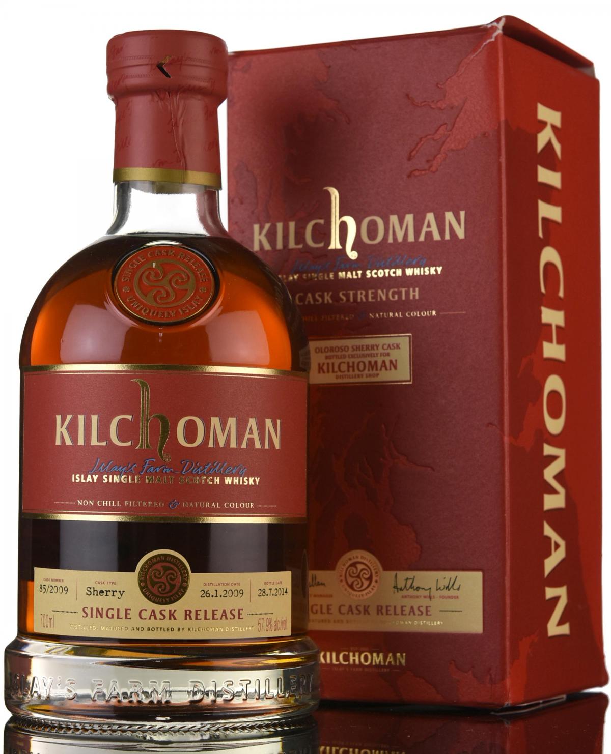 Kilchoman 2009-2014 - Single Cask