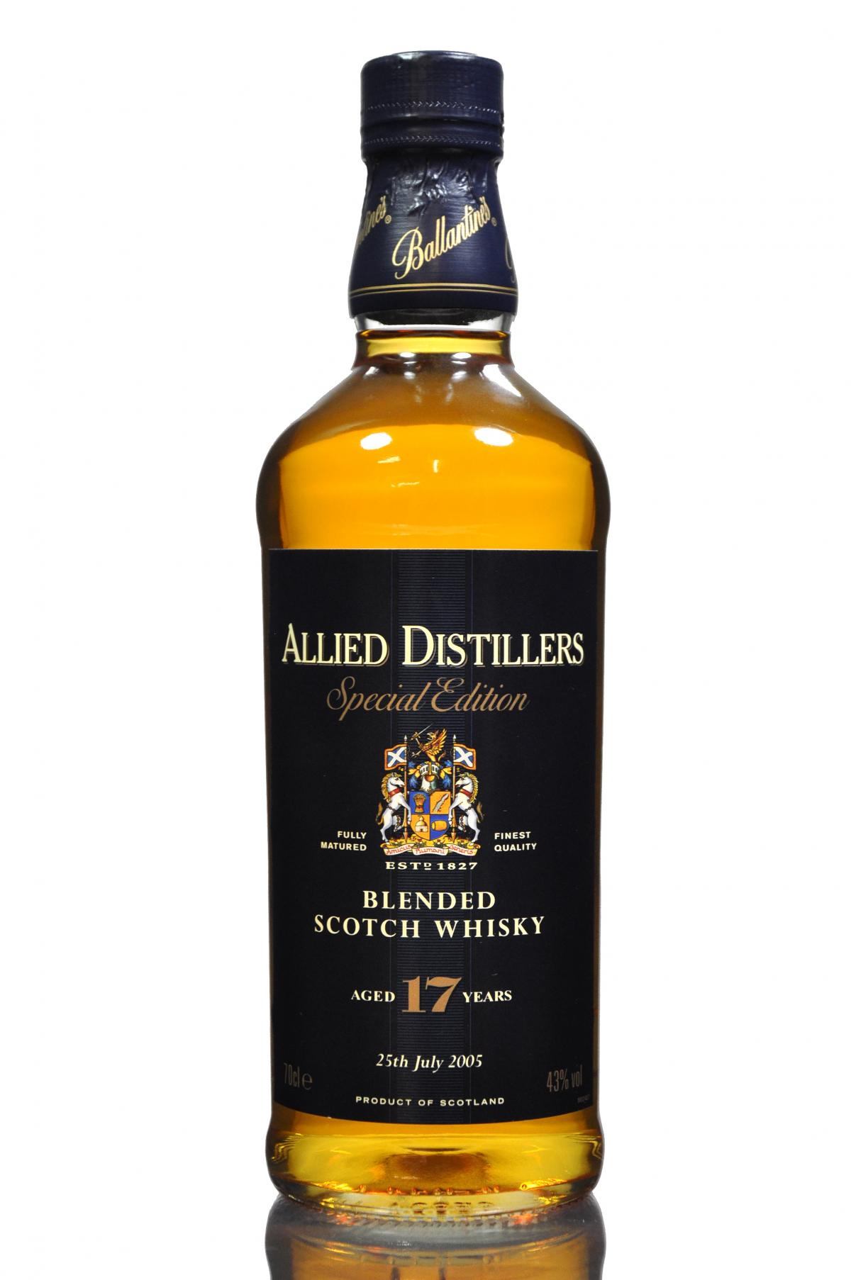 Ballantines 17 Year Old - Allied Distillers