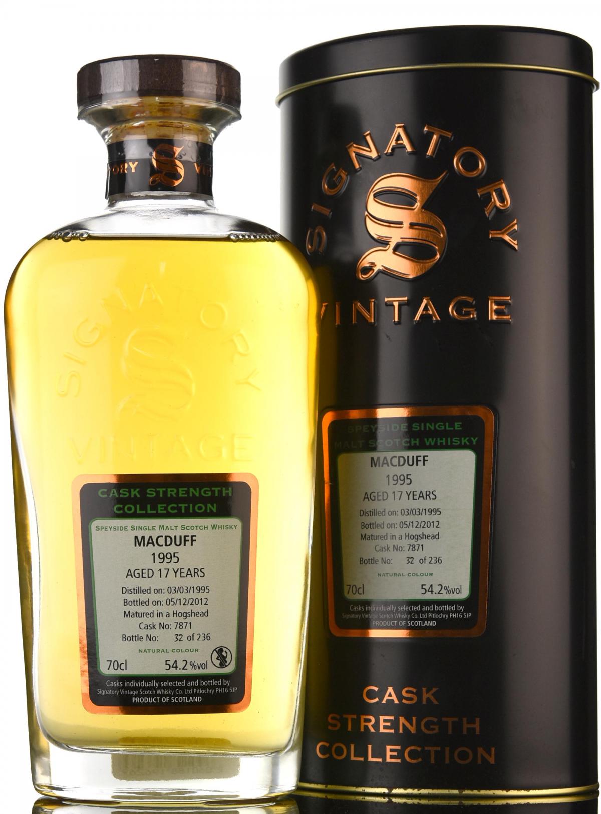 Macduff 1995 - 2012 17 Signatory Vintage
