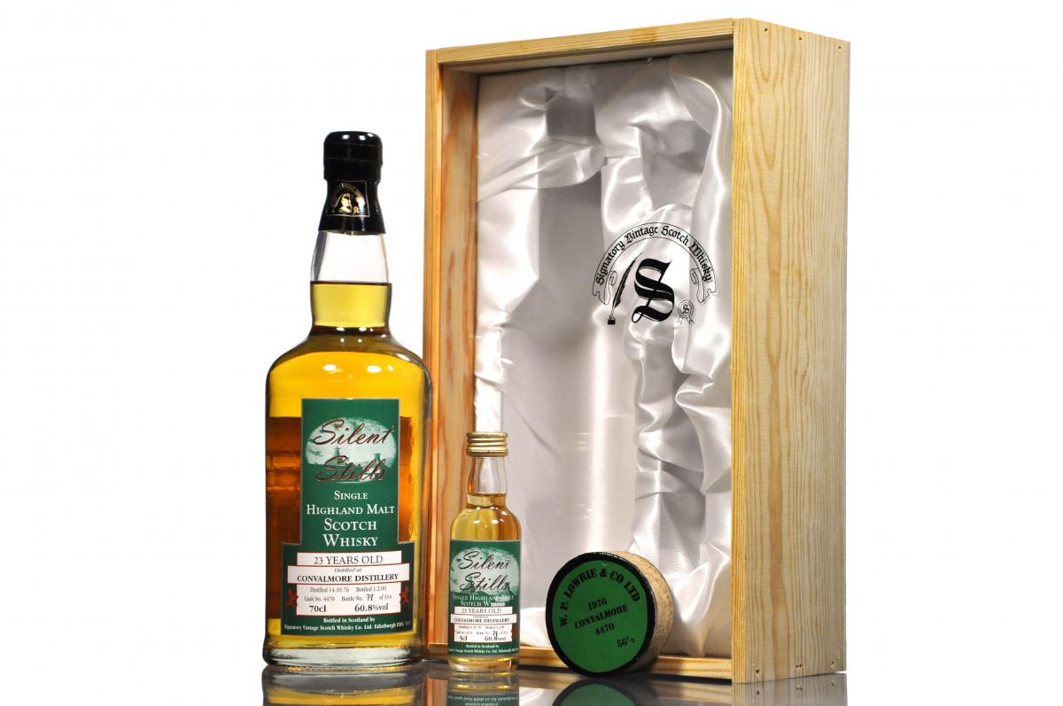 Convalmore 1976-2000 - 23 Year Old - Signatory Silent Stills & Miniature