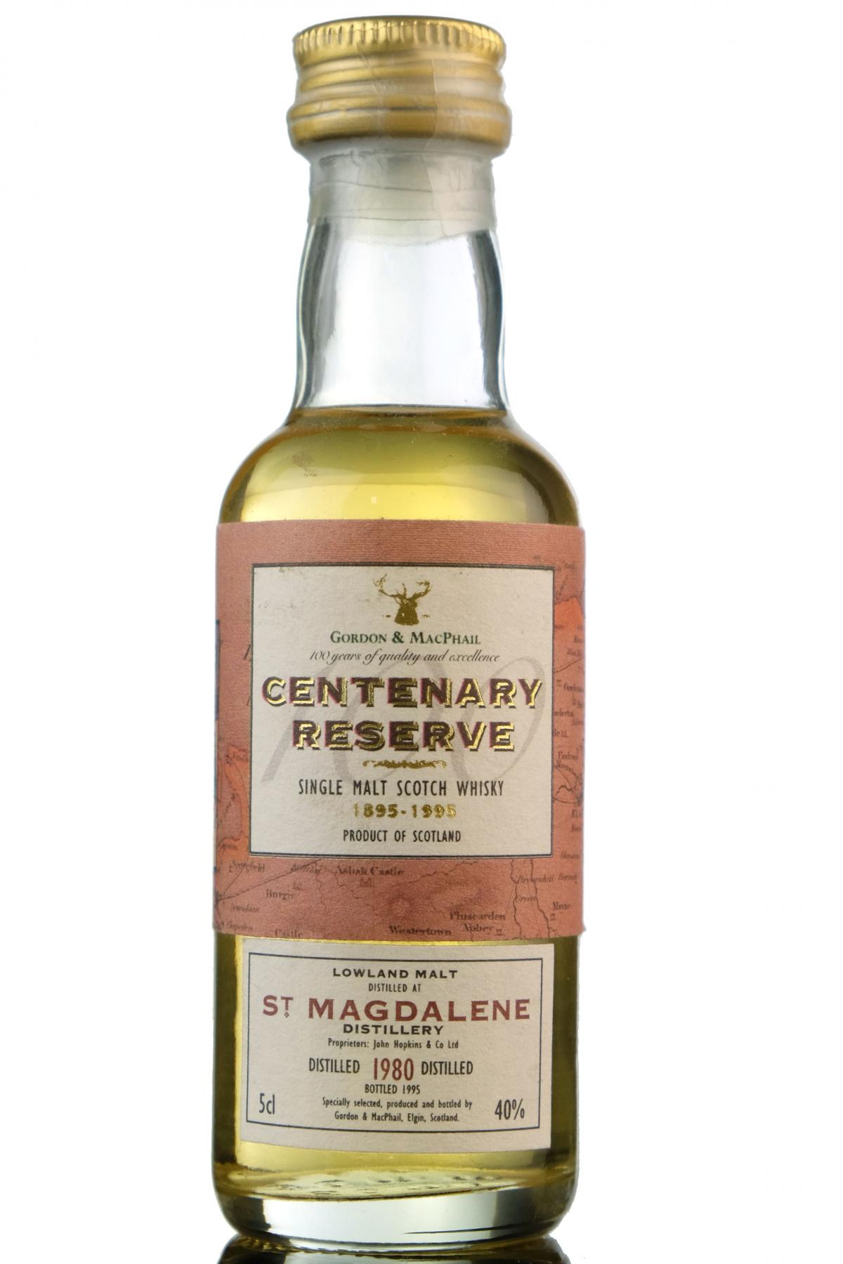 St Magdalene 1980-1995 - Centenary Reserve - Gordon & MacPhail Miniature