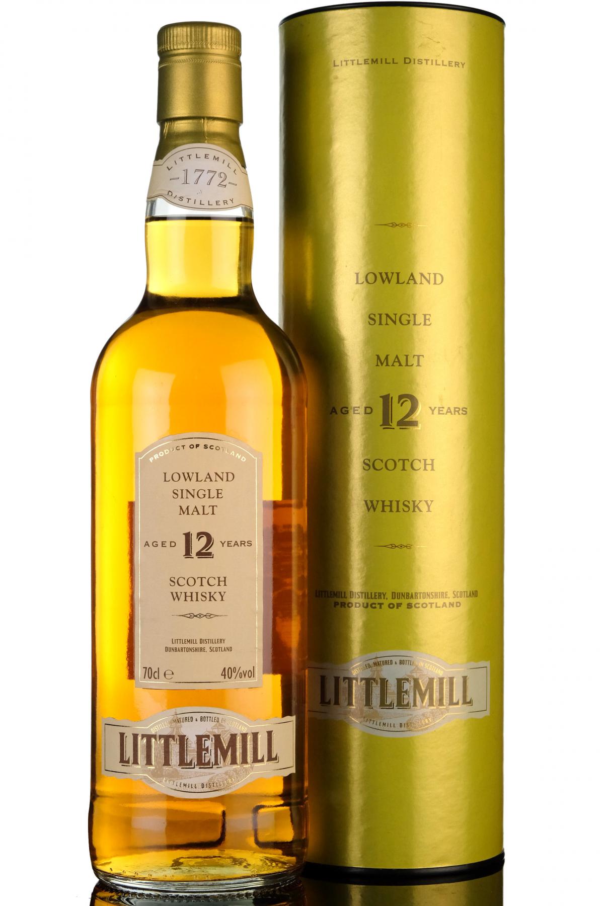 Littlemill 12 Year Old