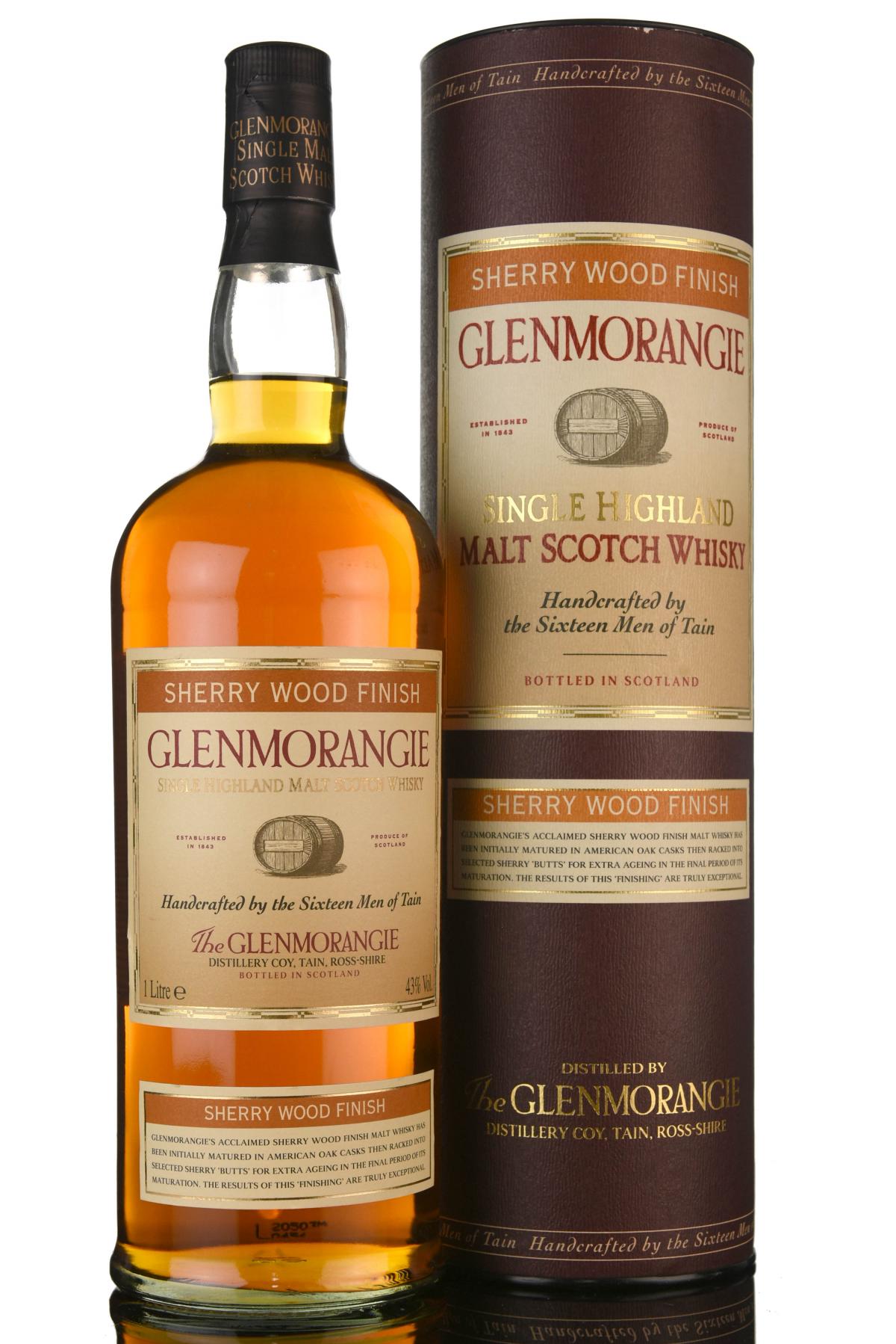 Glenmorangie Sherry Wood Finish - 1 Litre