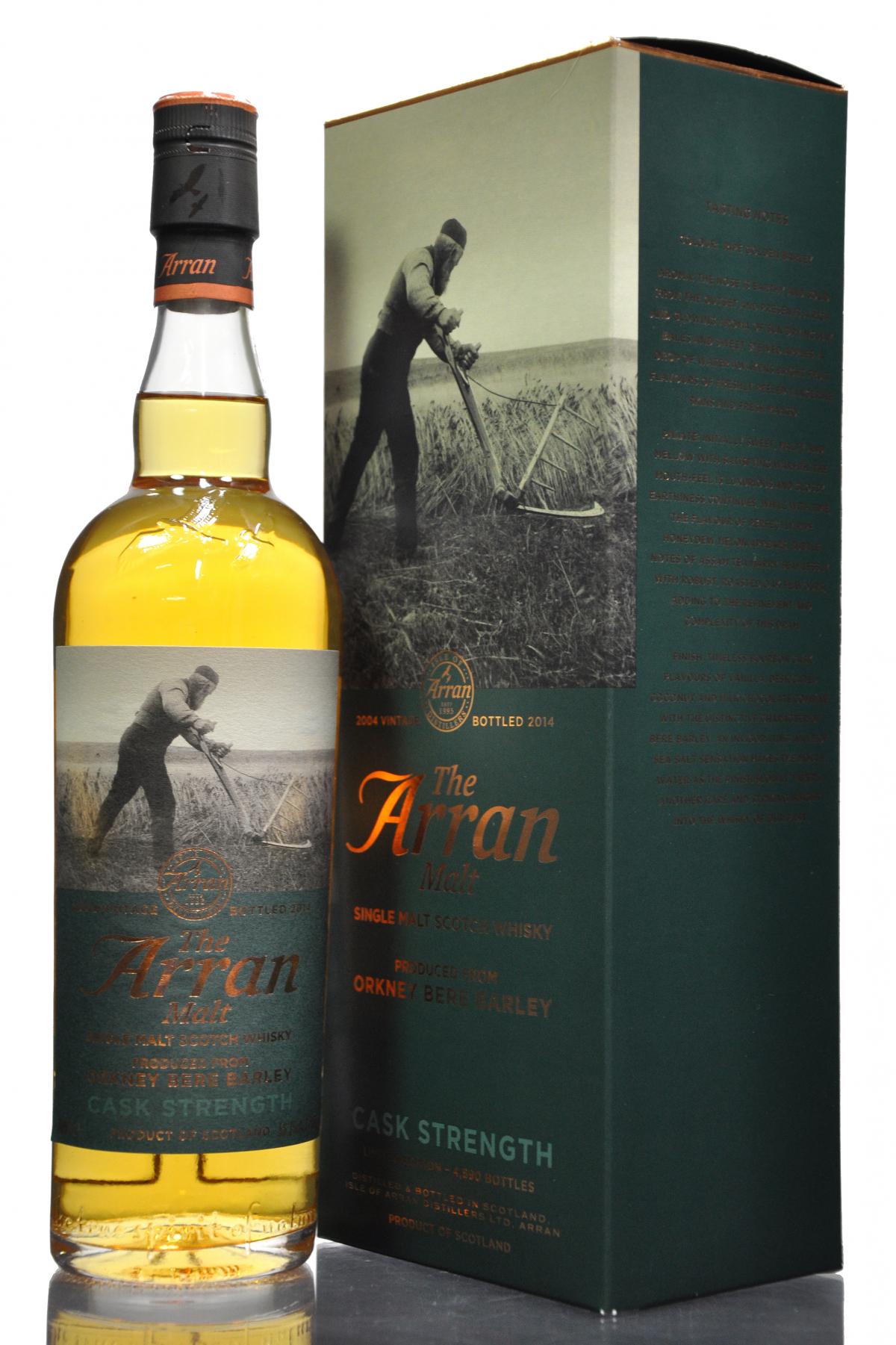 Arran 2004-2014 - 10 Year Old - Orkney Bere - Cask Strength