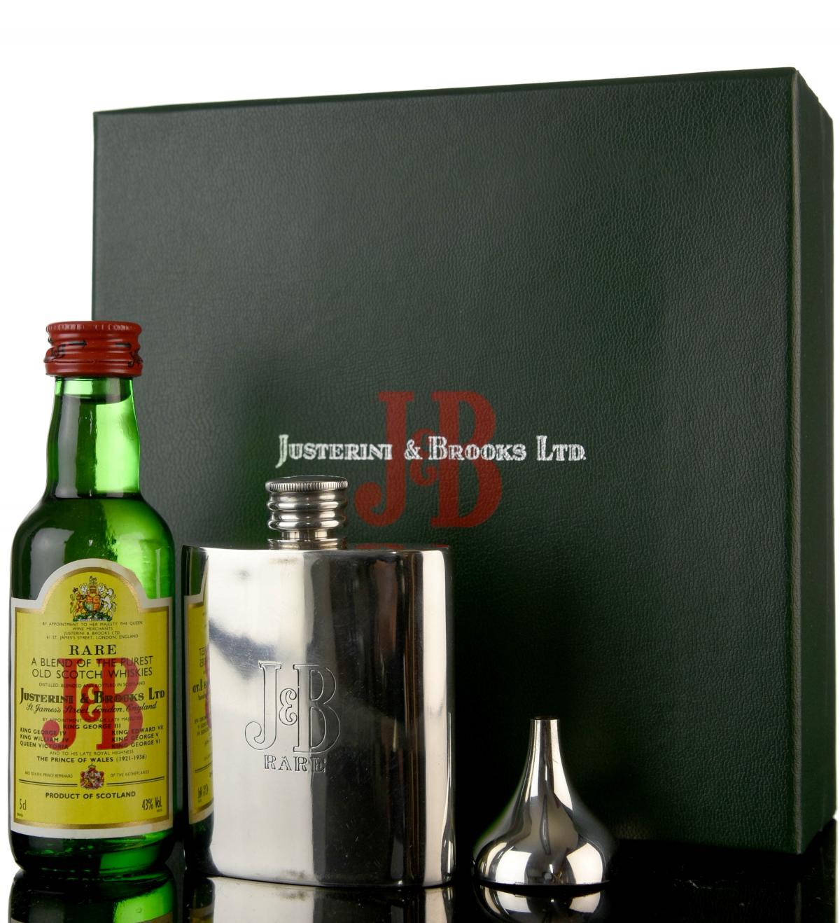 J&B Miniature & Hip Flask