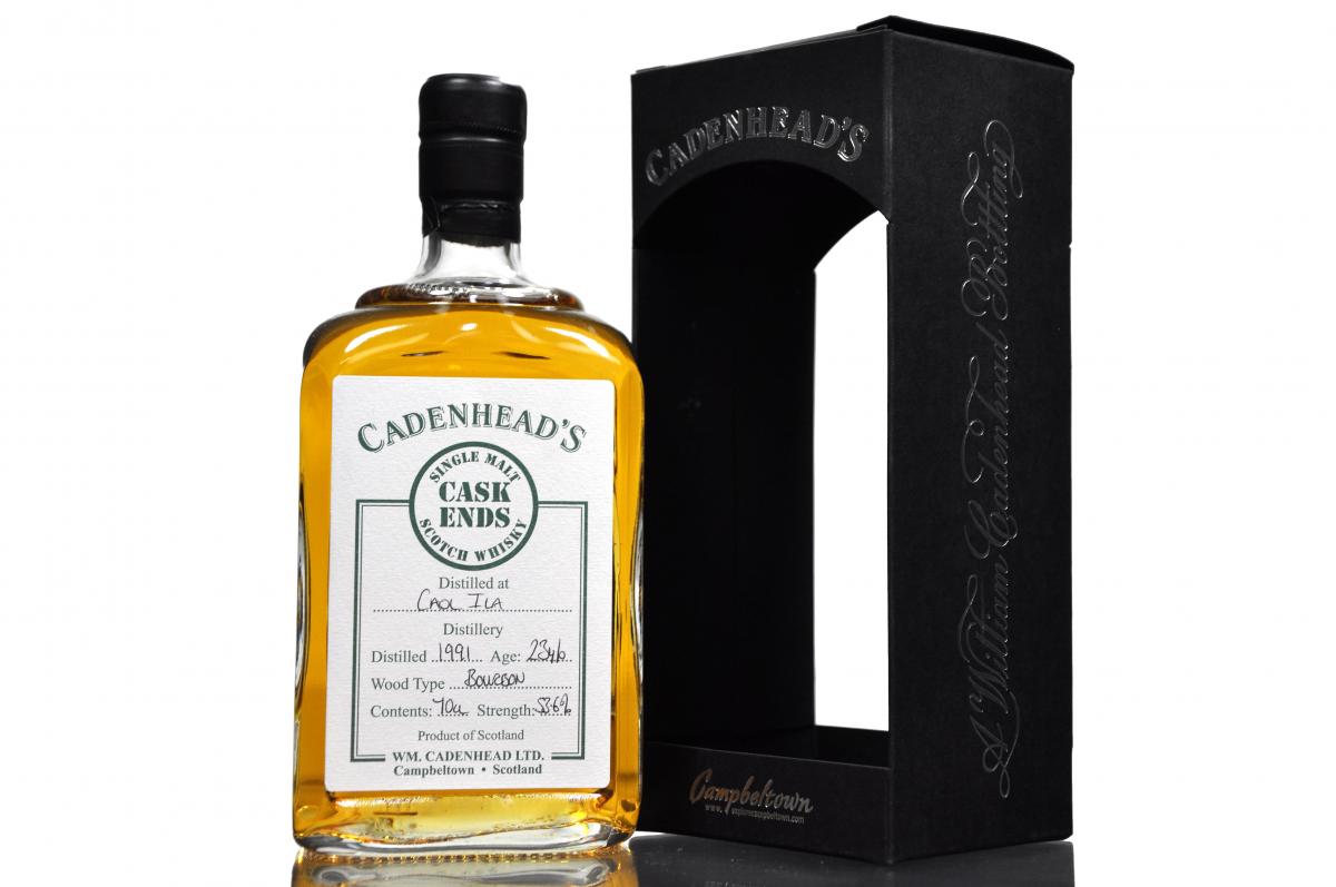 Caol Ila 1991 - 23 Year Old - Cadenhead Cask Ends