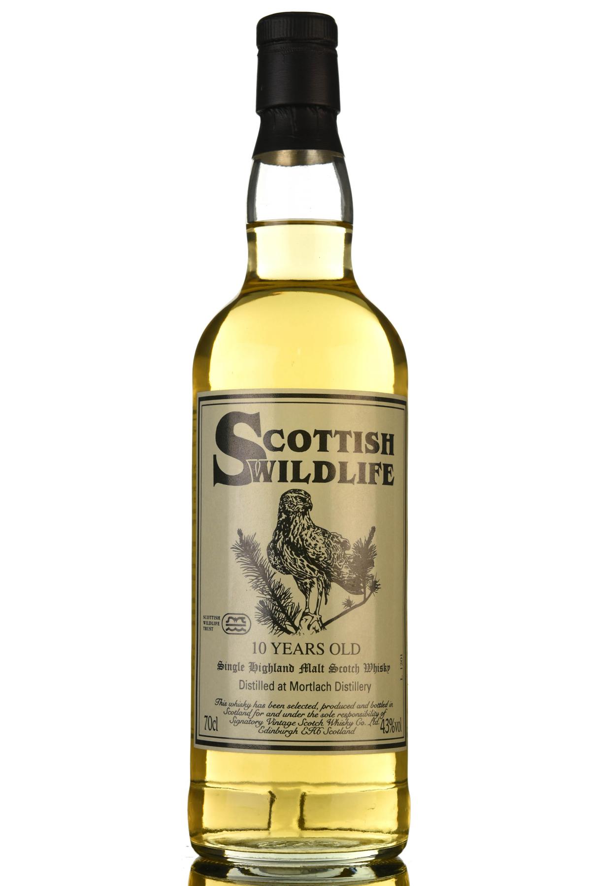 Mortlach 10 Year Old - Scottish Wildlife