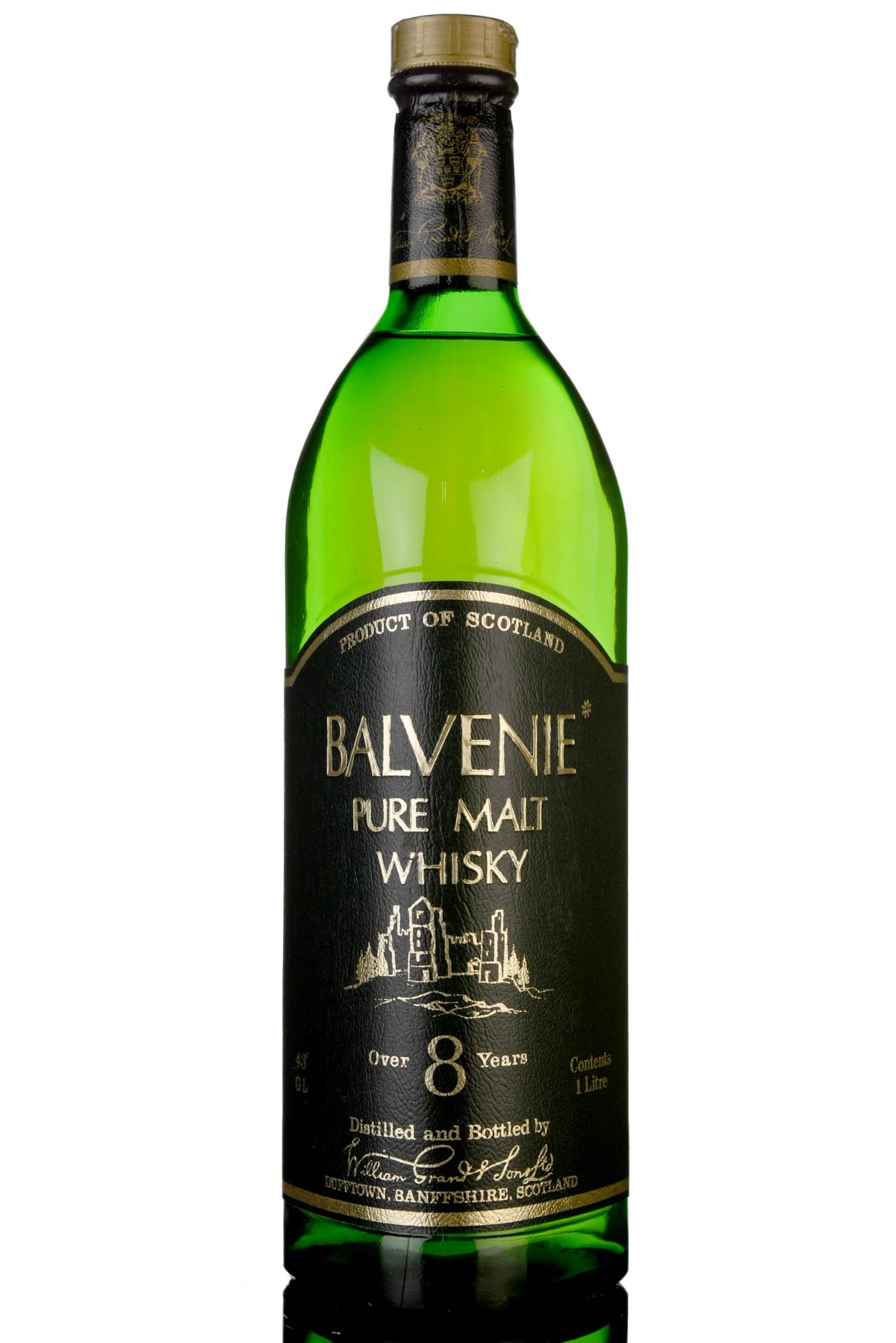 Balvenie 8 Year Old - Circa 1980 - 1 Litre