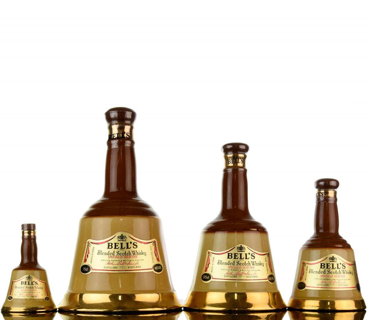 4 x Bells Tan Ceramic