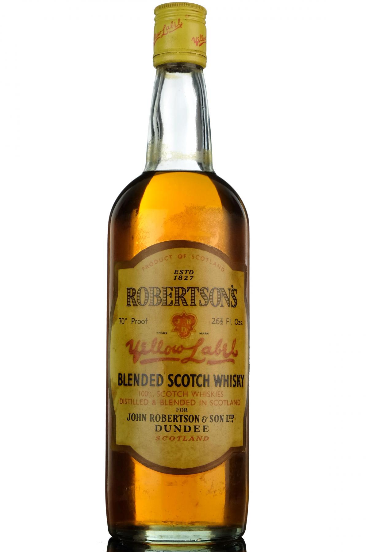 Robertsons Yellow Label - 1970s
