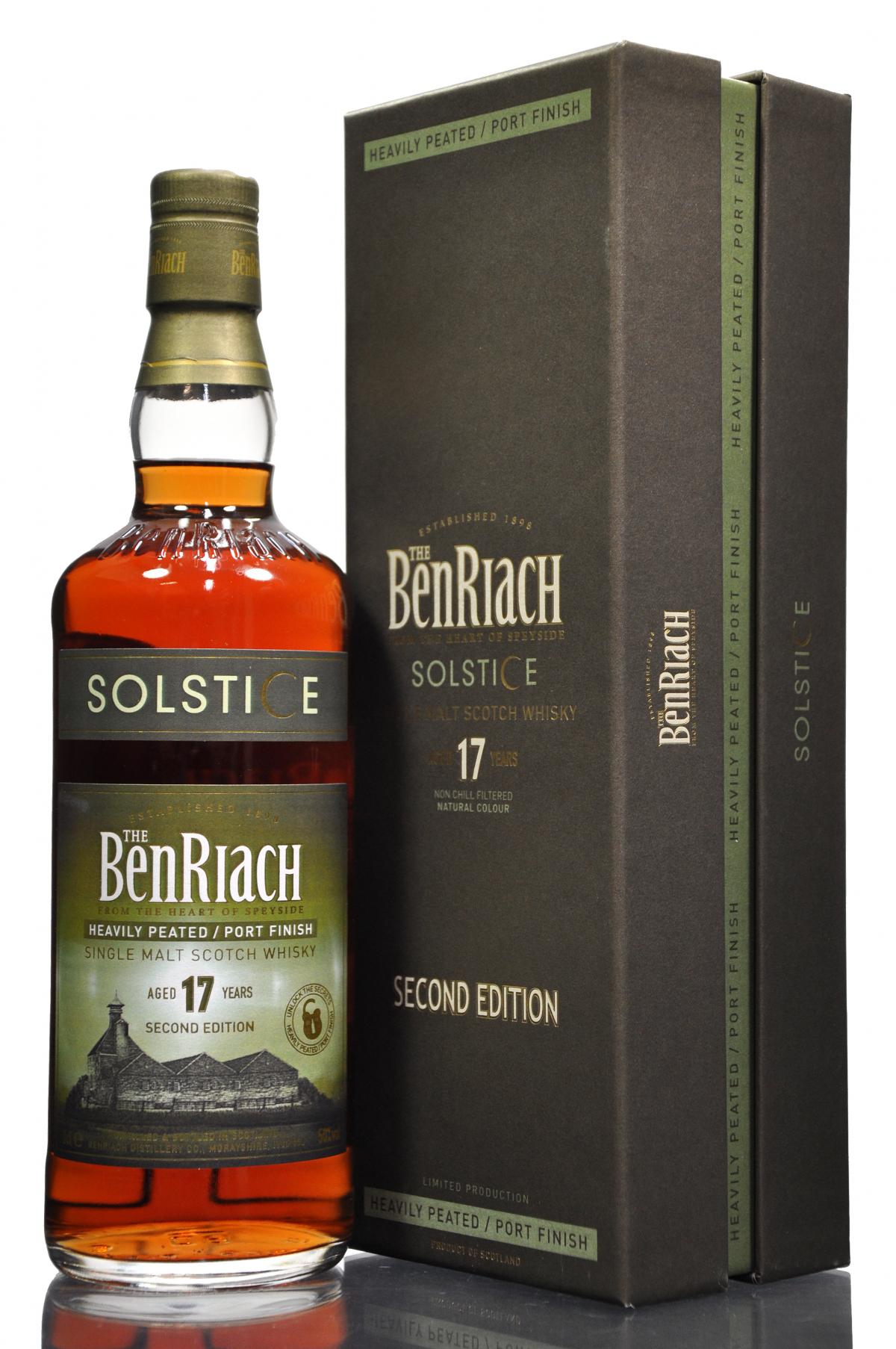 Benriach 17 Year Old - Solstice Second Edition