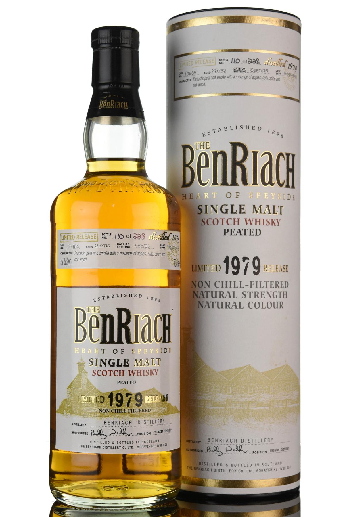 Benriach 1979-2005 - 25 Year Old - Single Cask 10985
