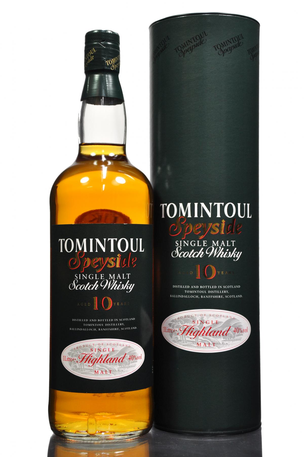 Tomintoul 10 Year Old - 1 Litre