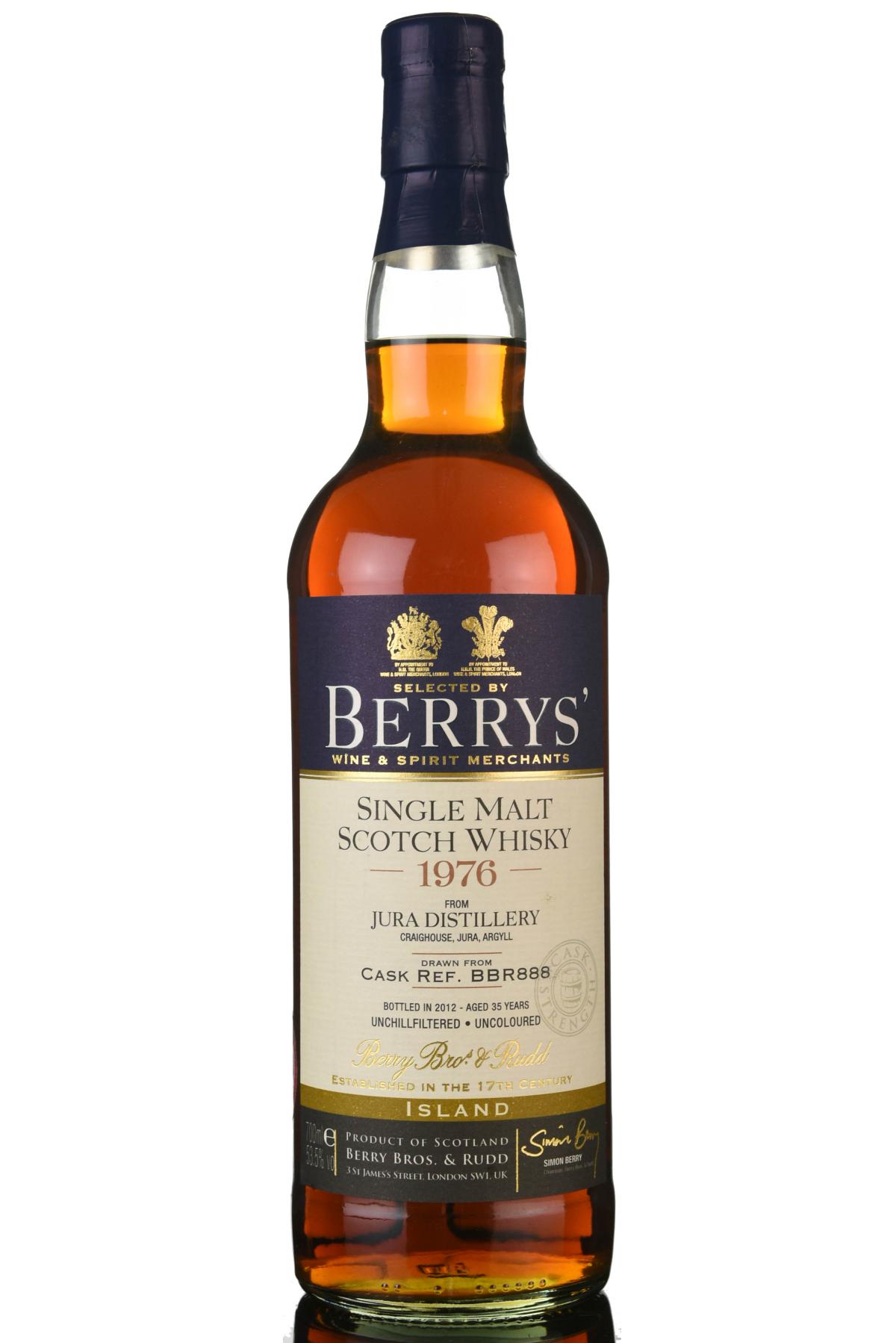 Jura 19762012  35 Year Old  Berry Bros  Rudd