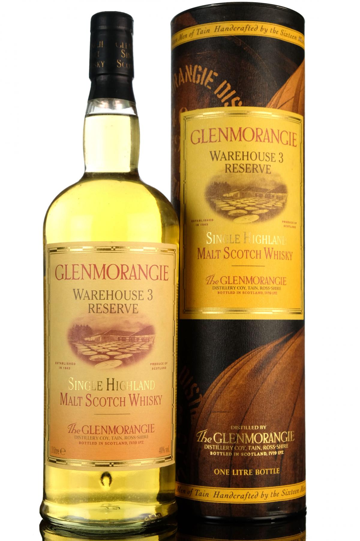 Glenmorangie Warehouse 3 - 1 Litre