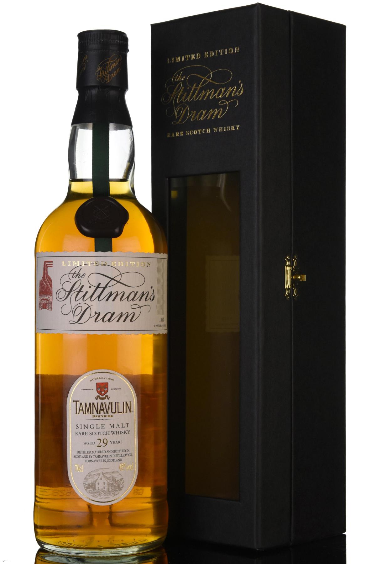 Tamnavulin 29 Year Old - Stillmans Dram