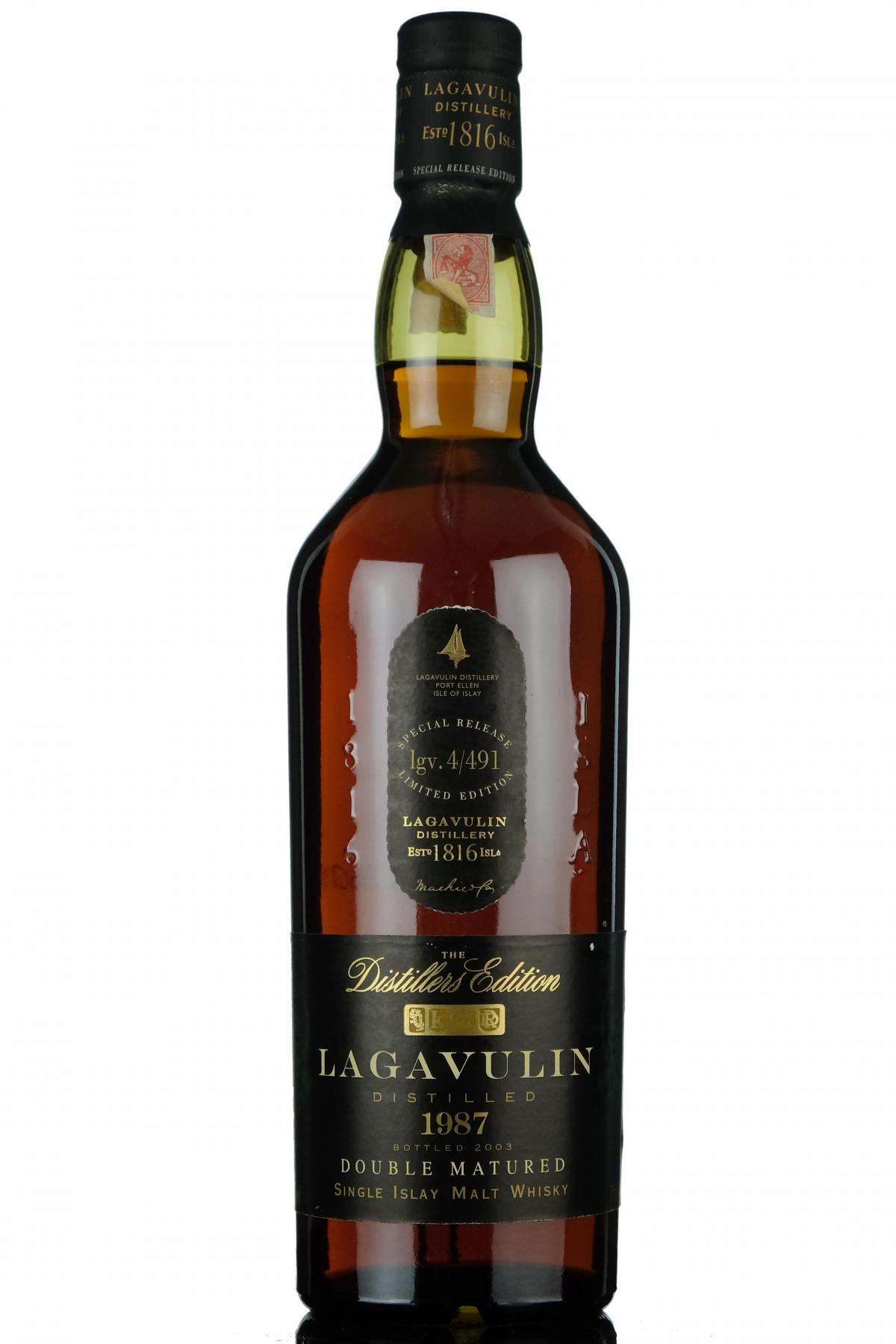 Lagavulin 1987 - Distillers Edition 2003