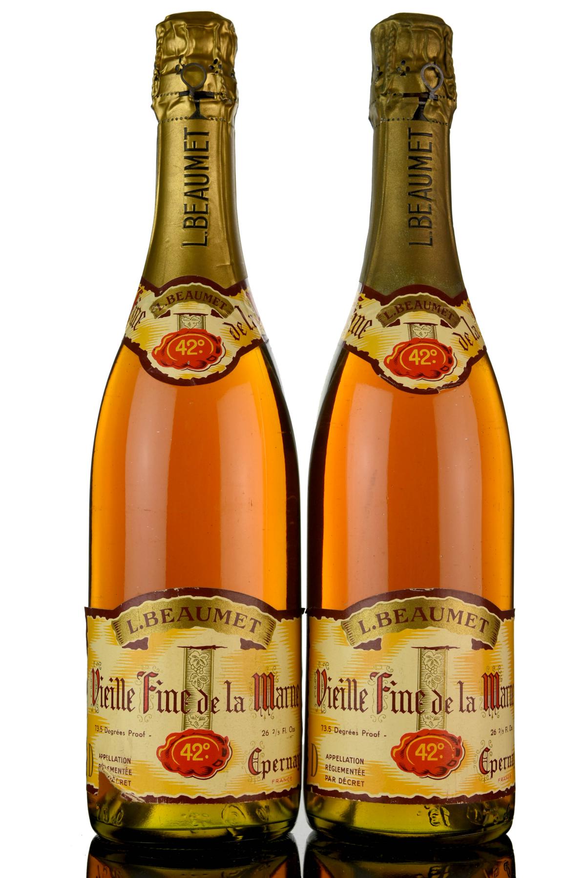 2 x Vieille Fine De La Marne Champagne