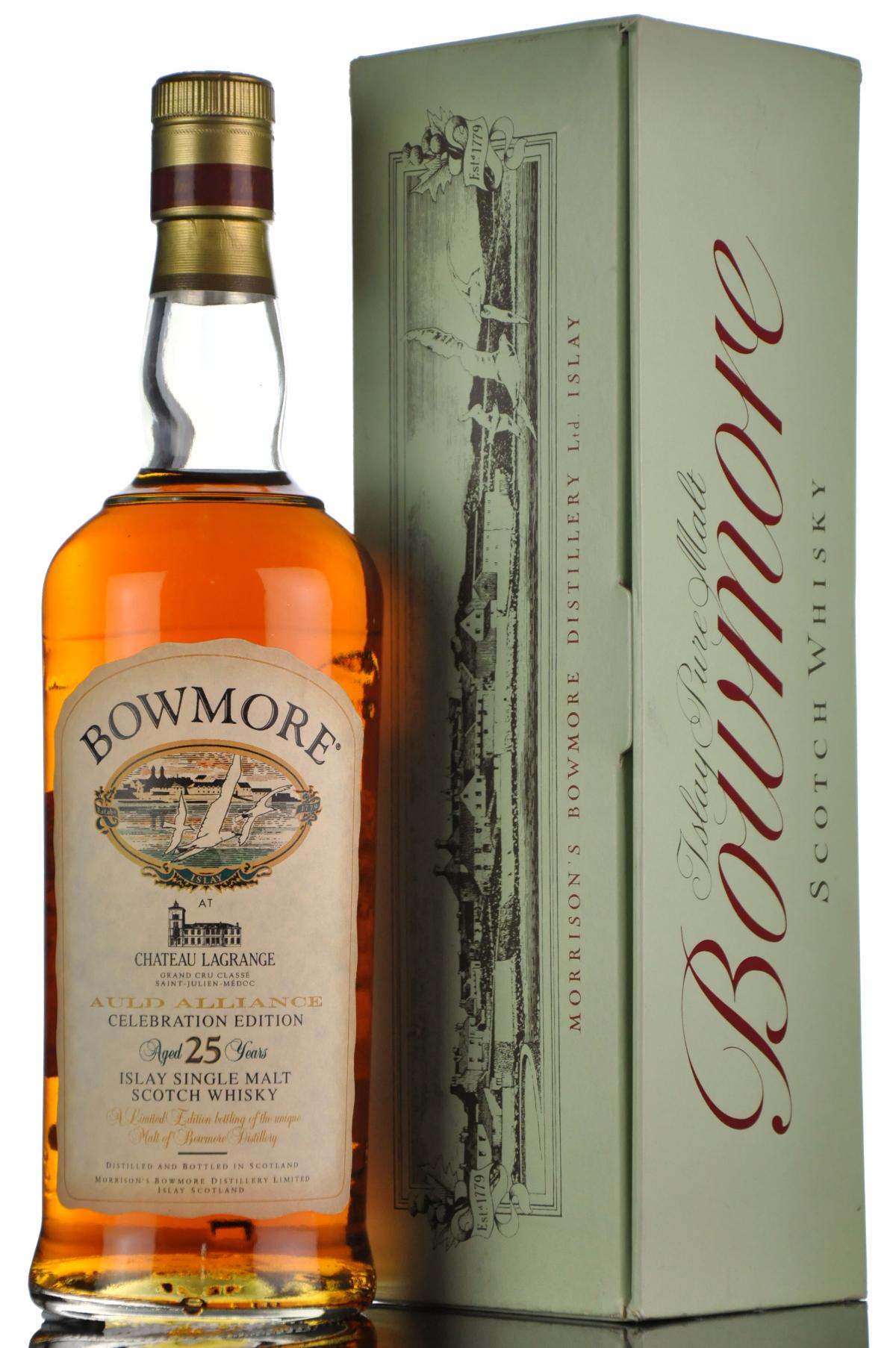 Bowmore 25 Year Old - Chateau Lagrange - 75 Bottles