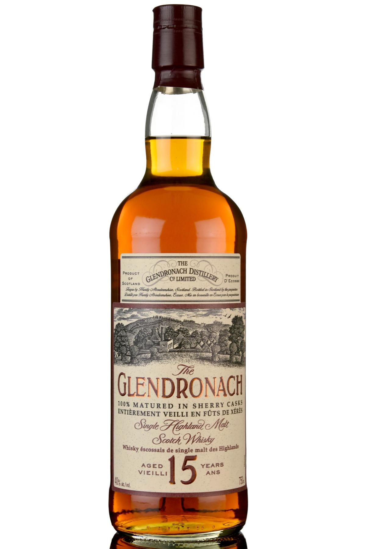 Glendronach 15 Year Old - Circa 1990