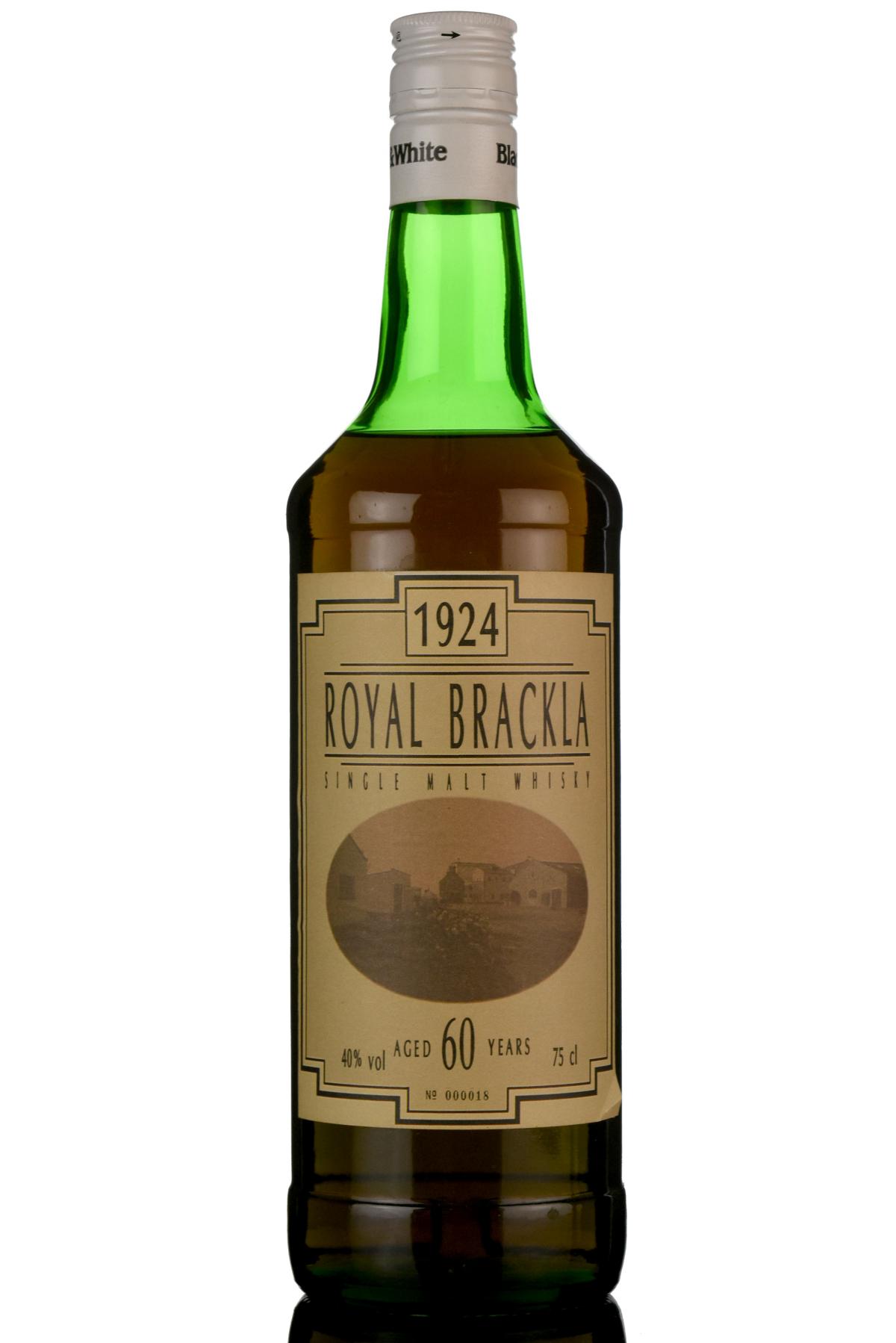 Royal Brackla 1924 - 60 Year Old